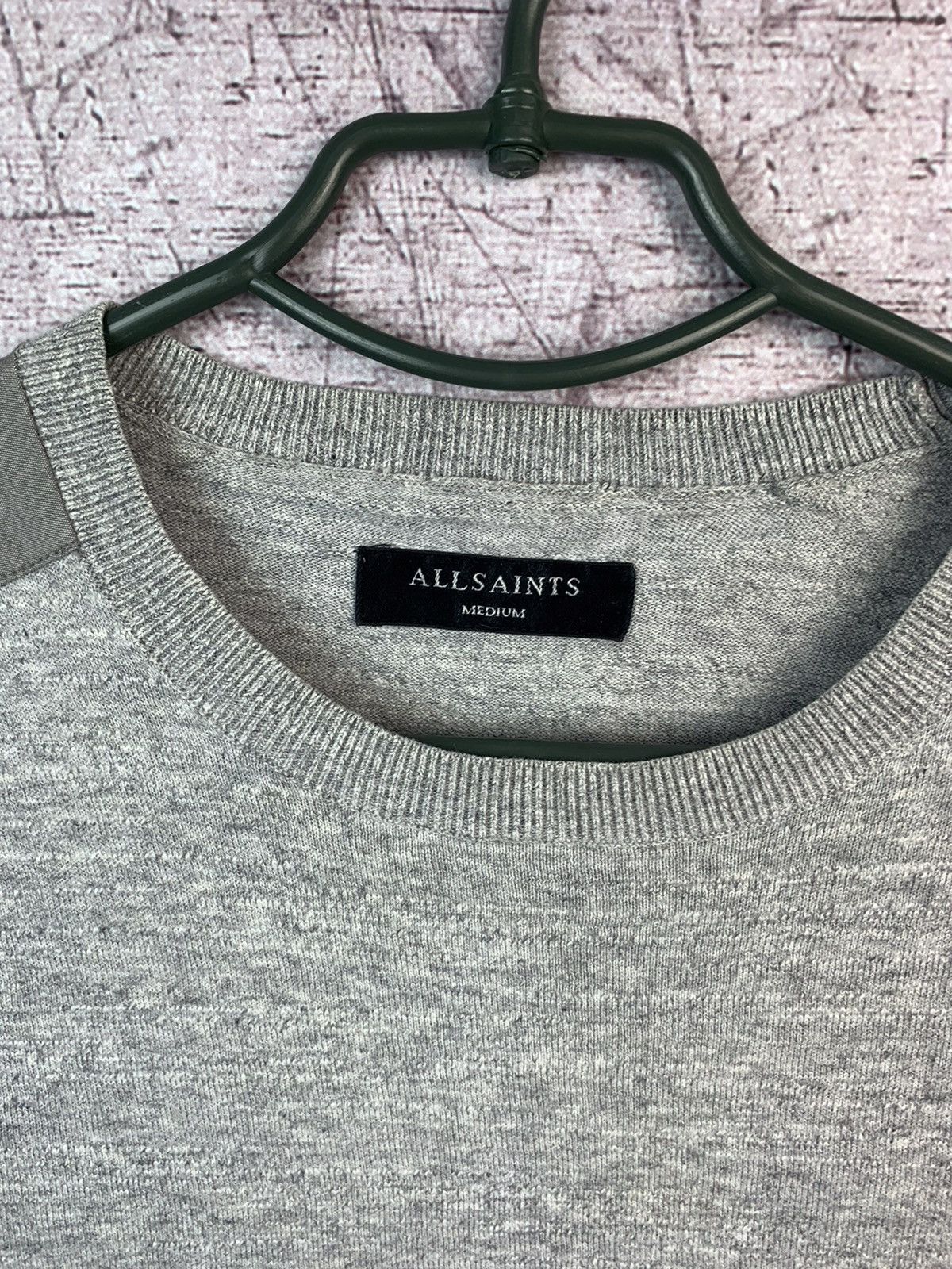 Allsaints Allsaints Mens Ruthin Crew Sweater Size US M / EU 48-50 / 2 - 5 Thumbnail