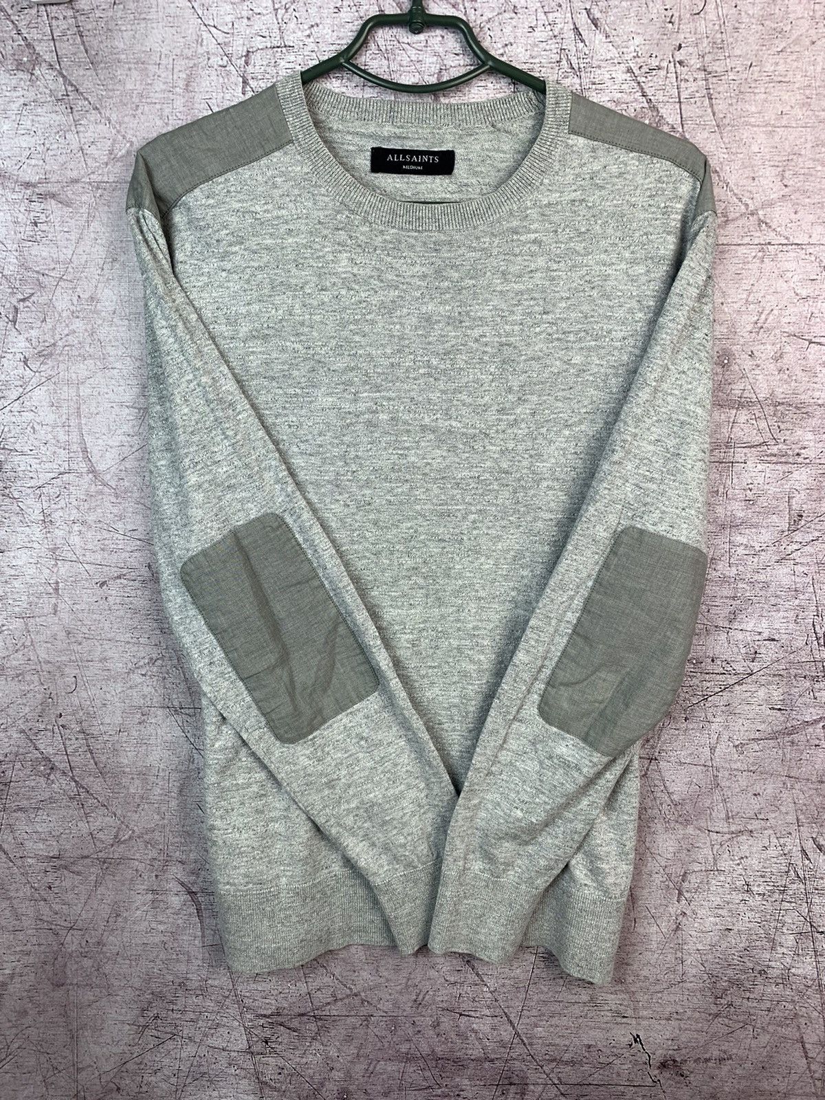 Allsaints Allsaints Mens Ruthin Crew Sweater Size US M / EU 48-50 / 2 - 2 Thumbnail
