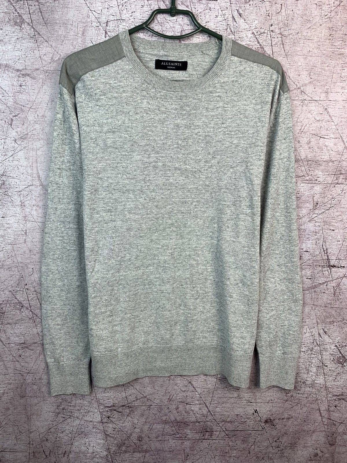 Allsaints Allsaints Mens Ruthin Crew Sweater Size US M / EU 48-50 / 2 - 3 Thumbnail
