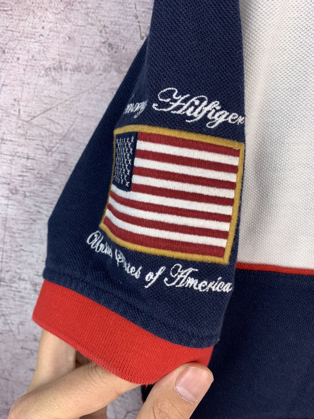 Tommy Hilfiger Vintage Tommy Hilfiger Usa Polo Shirt Size US M / EU 48-50 / 2 - 4 Thumbnail