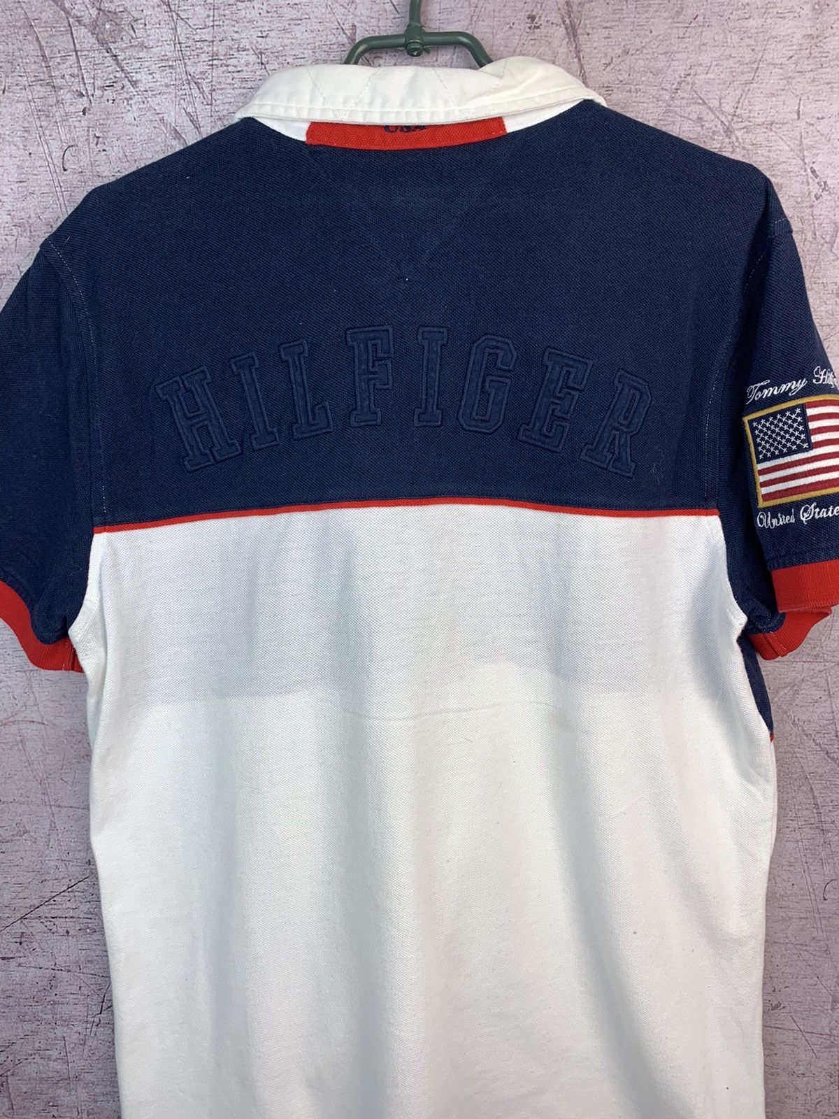 Tommy Hilfiger Vintage Tommy Hilfiger Usa Polo Shirt Size US M / EU 48-50 / 2 - 7 Thumbnail