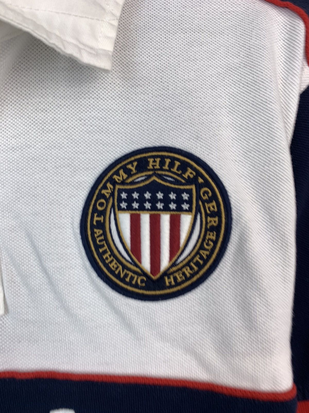 Tommy Hilfiger Vintage Tommy Hilfiger Usa Polo Shirt Size US M / EU 48-50 / 2 - 6 Thumbnail