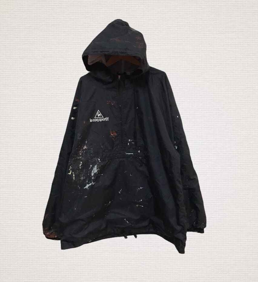 Le Coq Sportif Le coq sportif windbreaker half zipper hooded Size US L / EU 52-54 / 3 - 2 Thumbnail