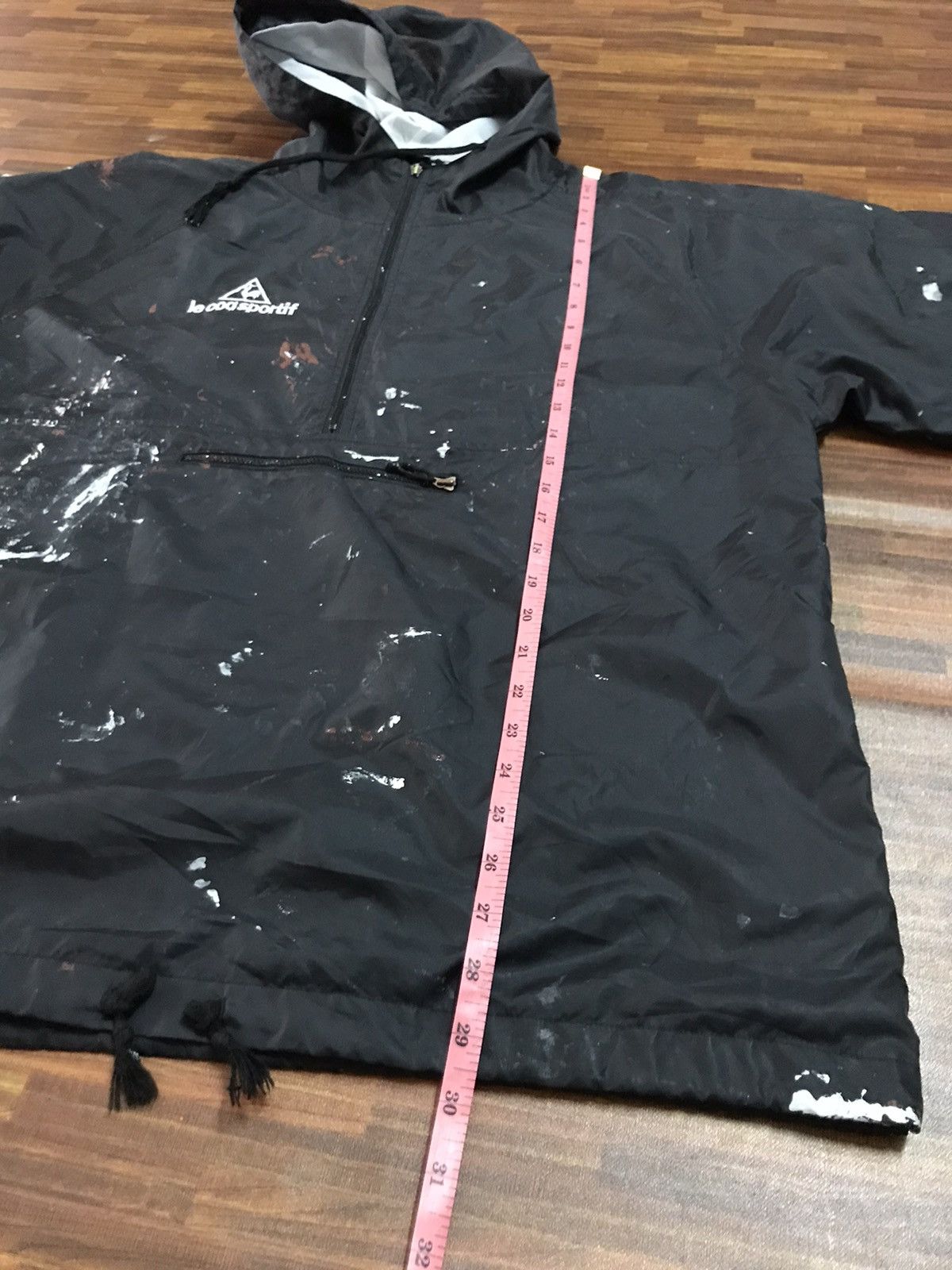 Le Coq Sportif Le coq sportif windbreaker half zipper hooded Size US L / EU 52-54 / 3 - 7 Thumbnail