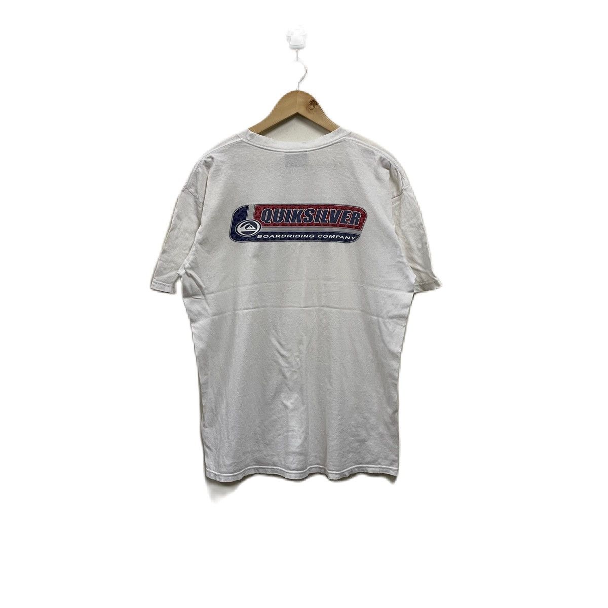 Quiksilver Vintage Quiksilver Tshirt Surf Size US L / EU 52-54 / 3 - 1 Thumbnail