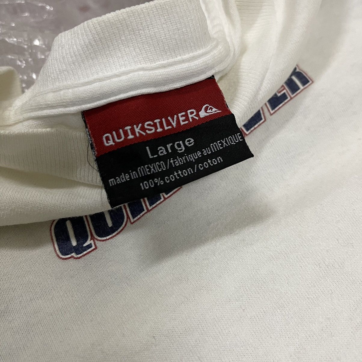 Quiksilver Vintage Quiksilver Tshirt Surf Size US L / EU 52-54 / 3 - 5 Thumbnail