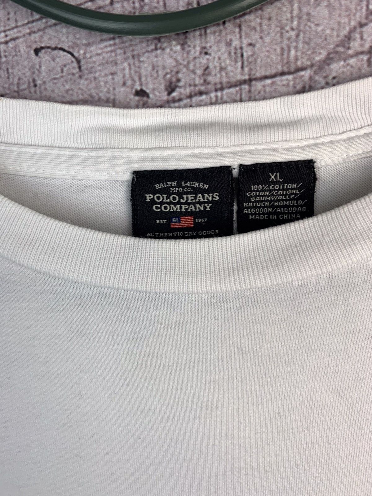 Polo Ralph Lauren Polo Jeans Ralph Lauren Mens Long Sleeve T-Shirt Size US XL / EU 56 / 4 - 3 Thumbnail