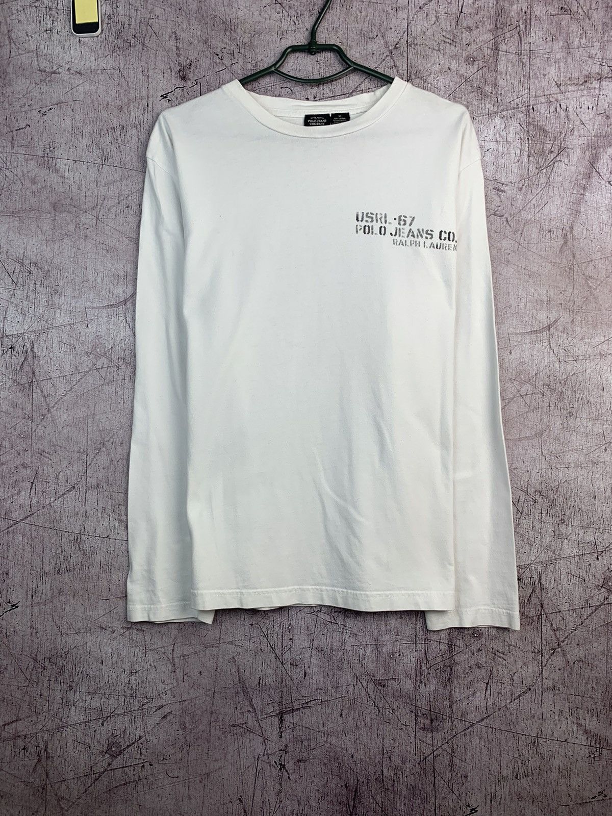 Polo Ralph Lauren Polo Jeans Ralph Lauren Mens Long Sleeve T-Shirt Size US XL / EU 56 / 4 - 1 Thumbnail