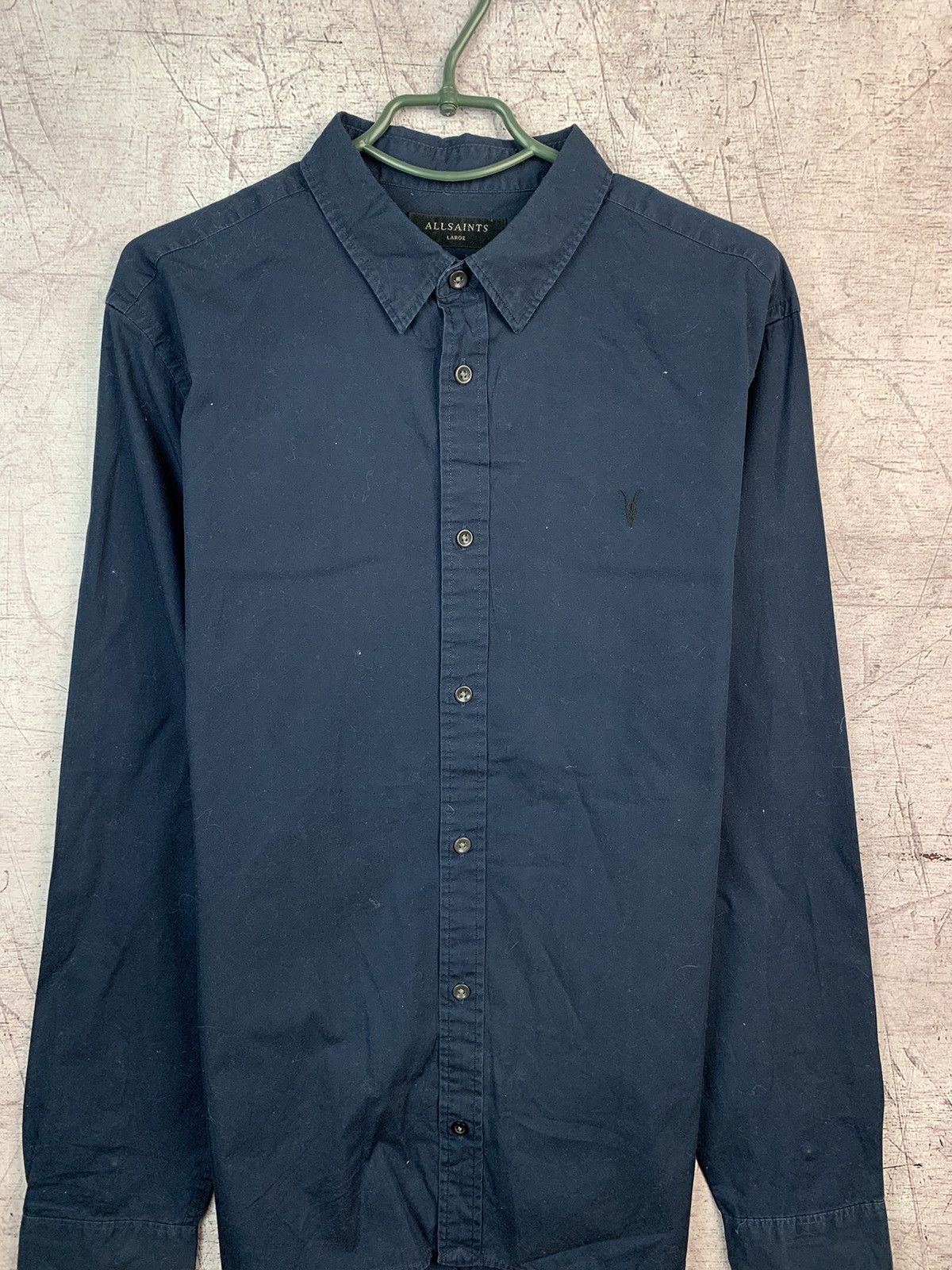 Allsaints Allsaints Mens Long Sleeve Shirt Size US L / EU 52-54 / 3 - 2 Thumbnail