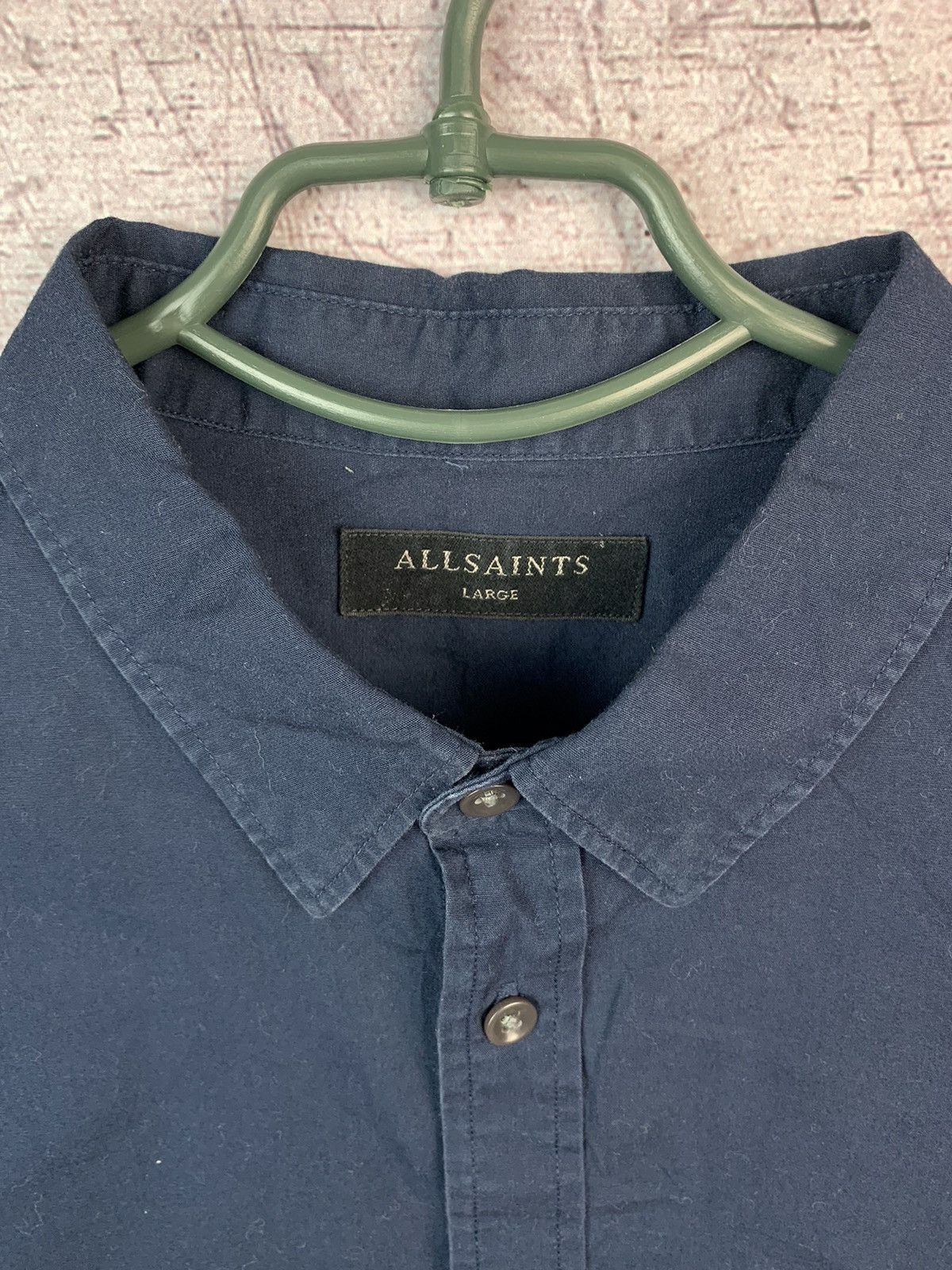 Allsaints Allsaints Mens Long Sleeve Shirt Size US L / EU 52-54 / 3 - 4 Thumbnail