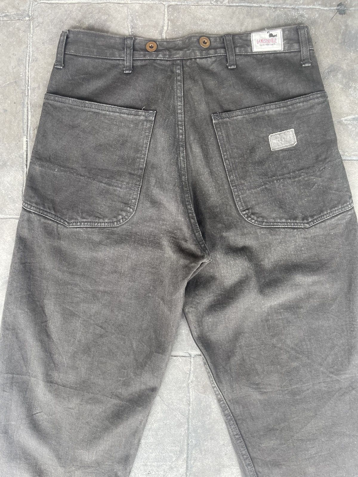 Hysteric Glamour JAPAN MADE Glad Hand Gangsterville Pocos Pero Locos Jeans Size US 31 - 2 Thumbnail