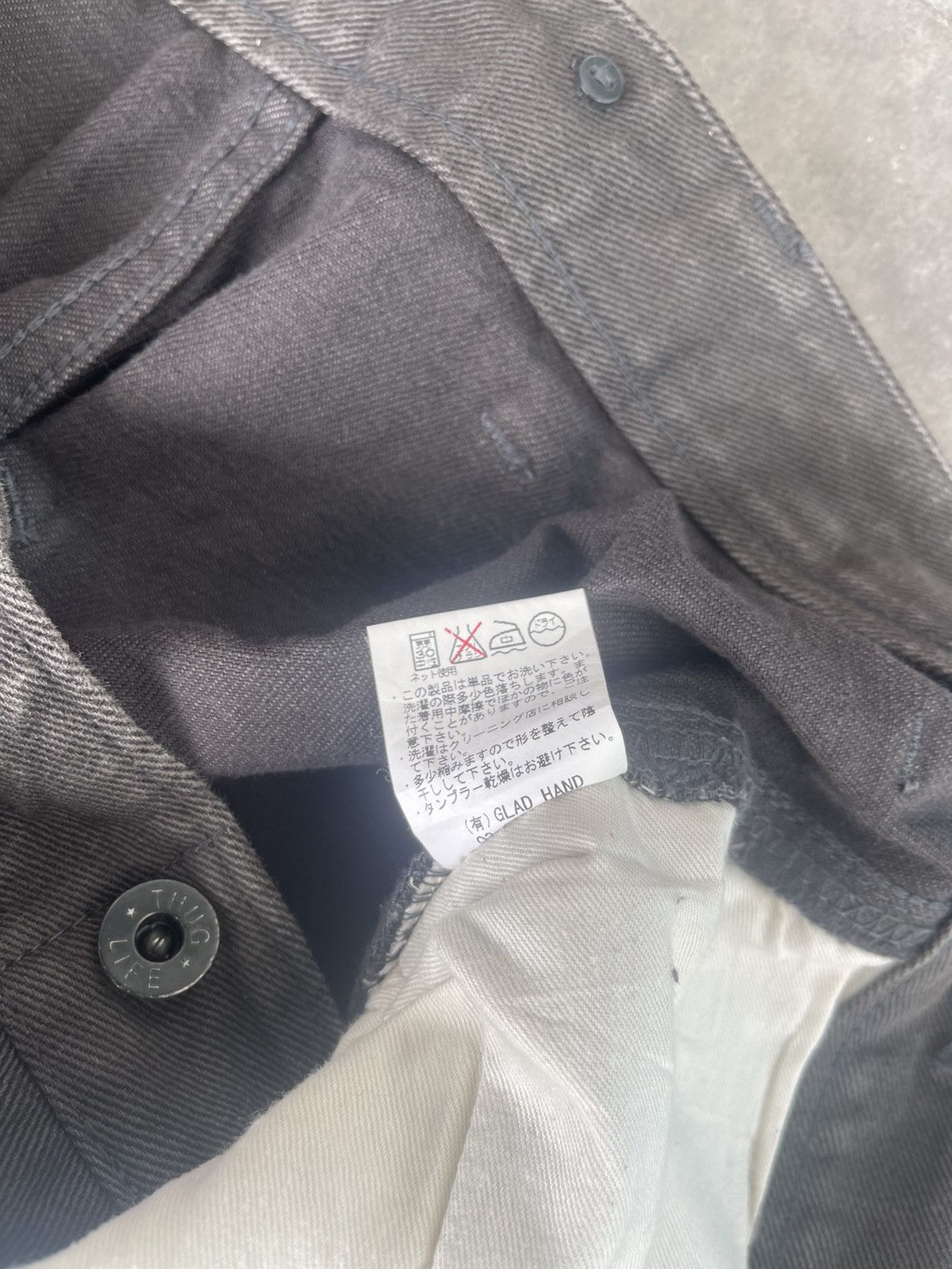 Hysteric Glamour JAPAN MADE Glad Hand Gangsterville Pocos Pero Locos Jeans Size US 31 - 8 Thumbnail
