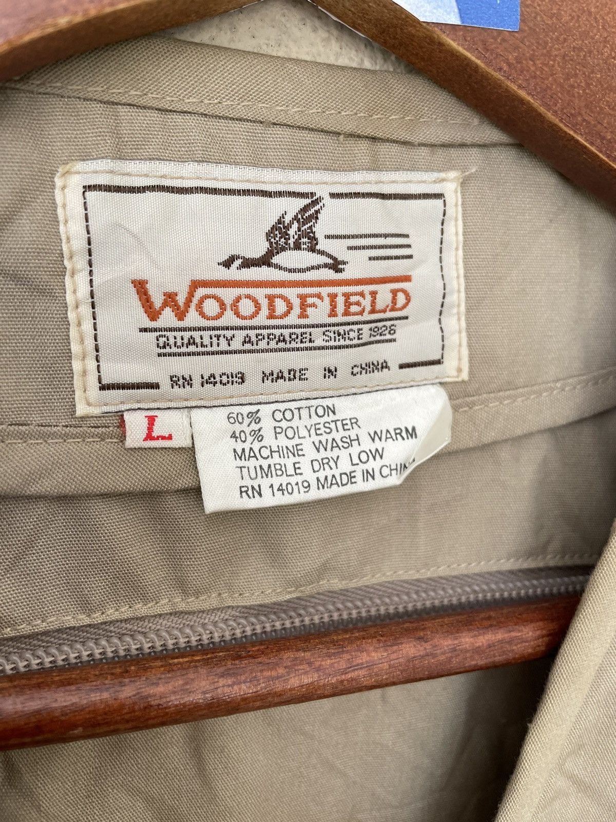 Japanese Brand × Vintage VINTAGE WOODFIELD DUCK HUNTING VEST Size US L / EU 52-54 / 3 - 10 Thumbnail