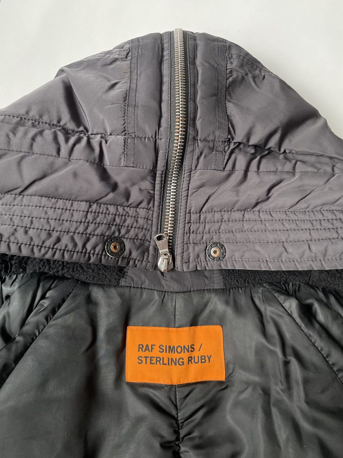 Raf Simons × Sterling Ruby A/W 14 Cropped Bomber Jacket Size US M / EU 48-50 / 2 - 4 Thumbnail