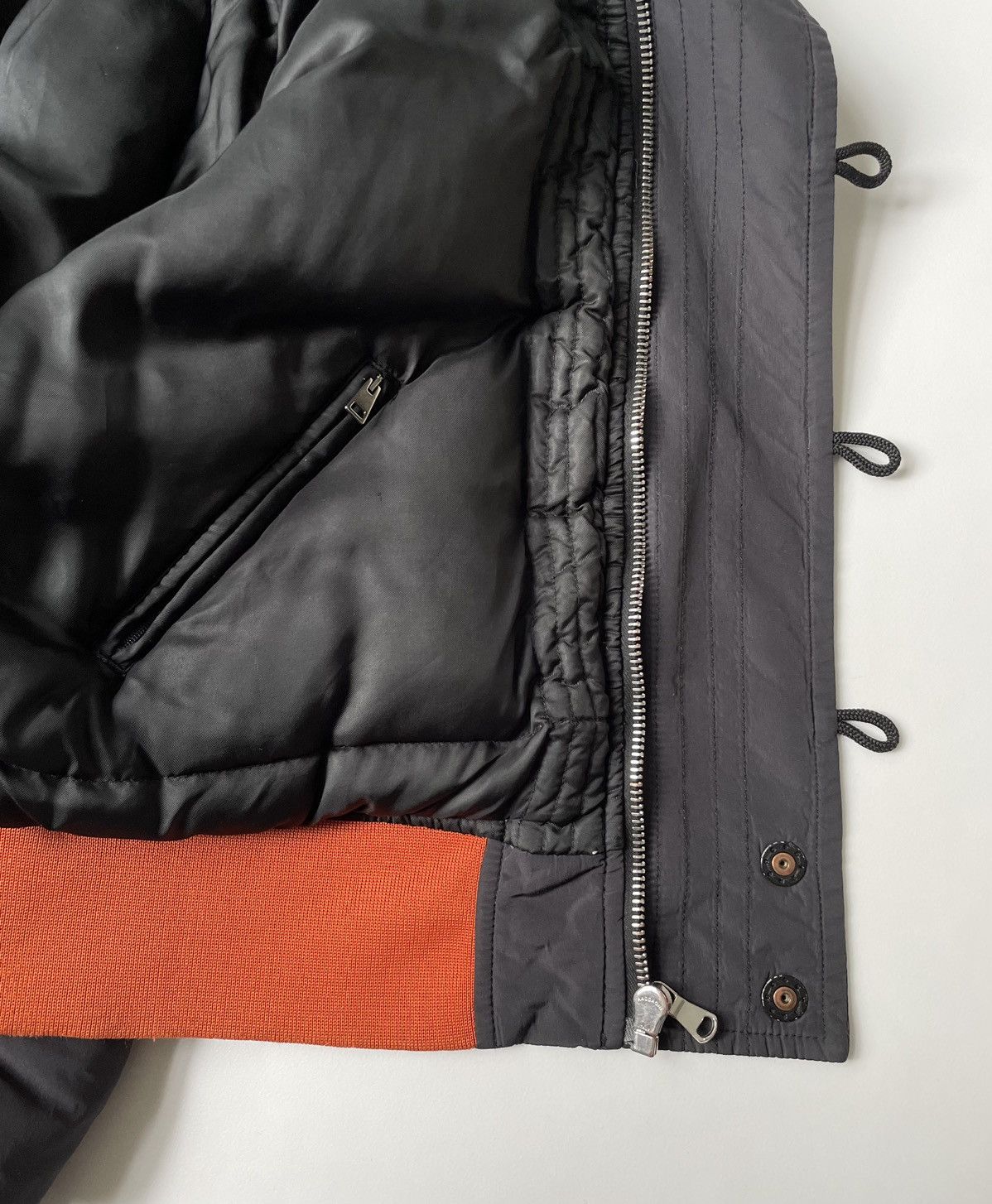 Raf Simons × Sterling Ruby A/W 14 Cropped Bomber Jacket Size US M / EU 48-50 / 2 - 10 Thumbnail
