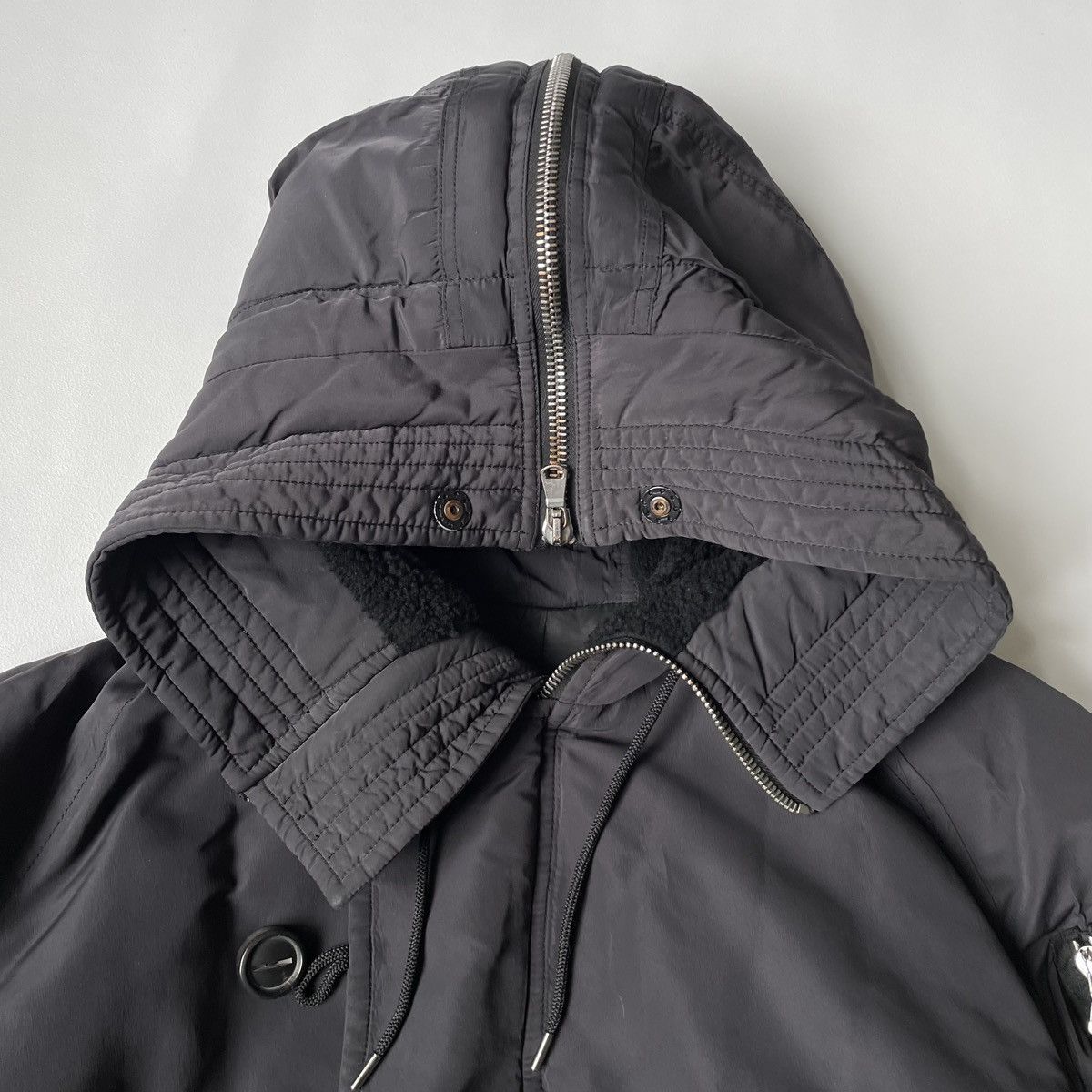 Raf Simons × Sterling Ruby A/W 14 Cropped Bomber Jacket Size US M / EU 48-50 / 2 - 3 Thumbnail