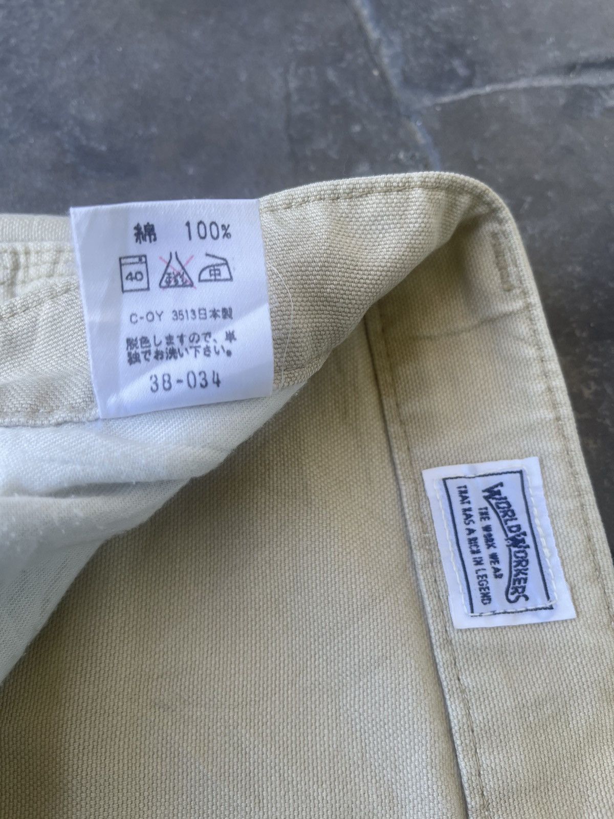 Big John JAPAN MADE Big John World Workers Workwear Carpenter Pant Size US 30 / EU 46 - 10 Thumbnail
