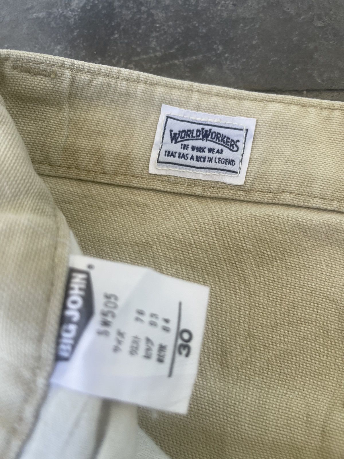 Big John JAPAN MADE Big John World Workers Workwear Carpenter Pant Size US 30 / EU 46 - 9 Thumbnail