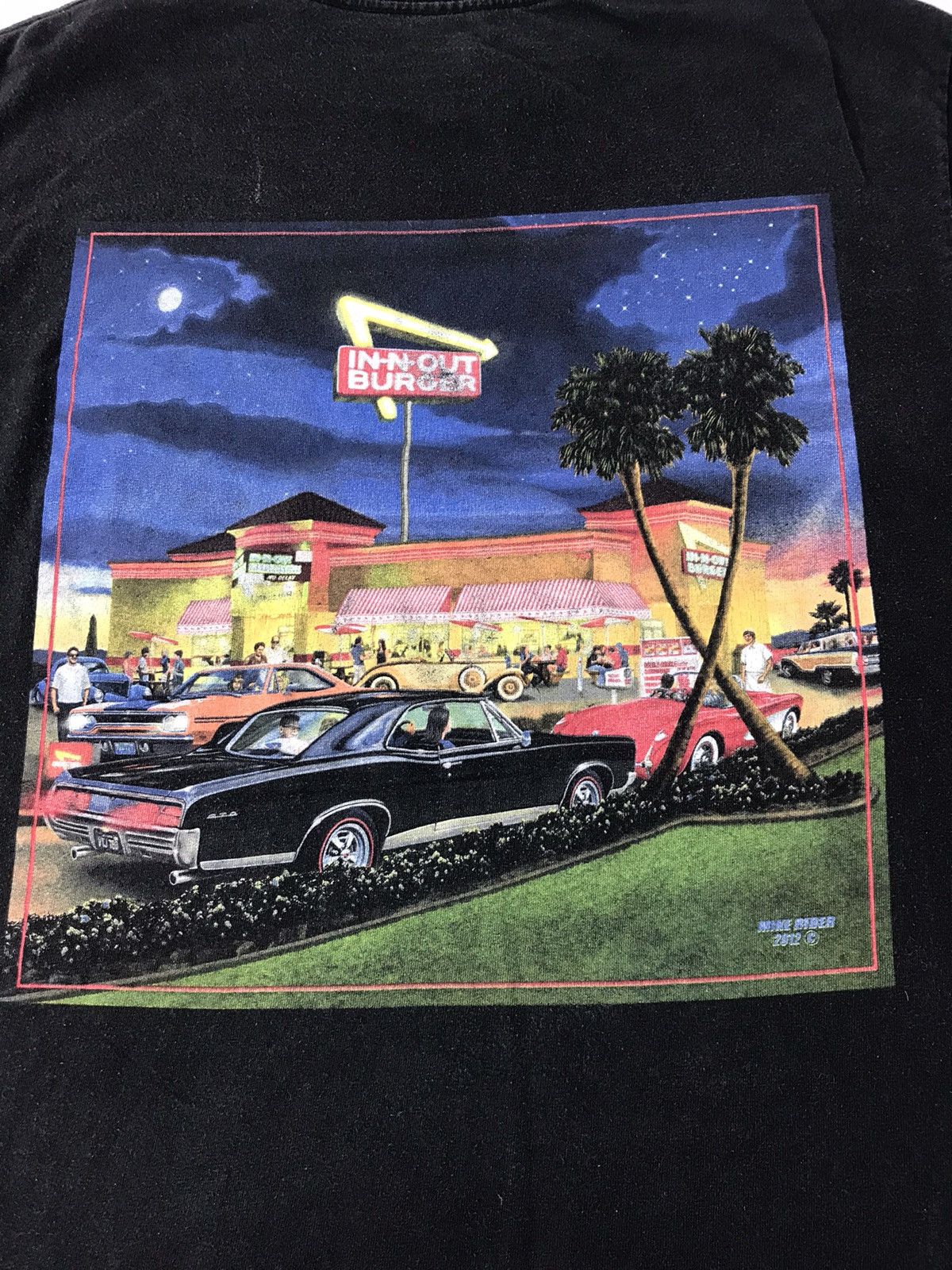 Vintage 90s In Out Burger Mike Rider 2012 Box Logo Graphic Screen Size US M / EU 48-50 / 2 - 4 Thumbnail