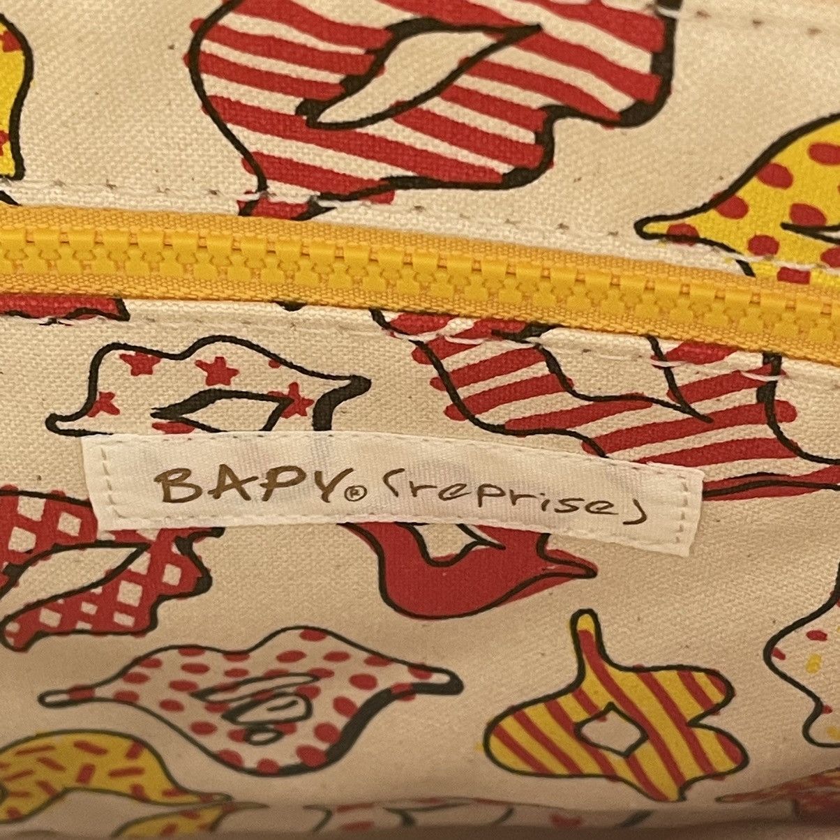 Bape × Nigo × Vintage OG Bapy Reprise Lip Camo Pattern Tote Bag Kiss Size ONE SIZE - 5 Thumbnail