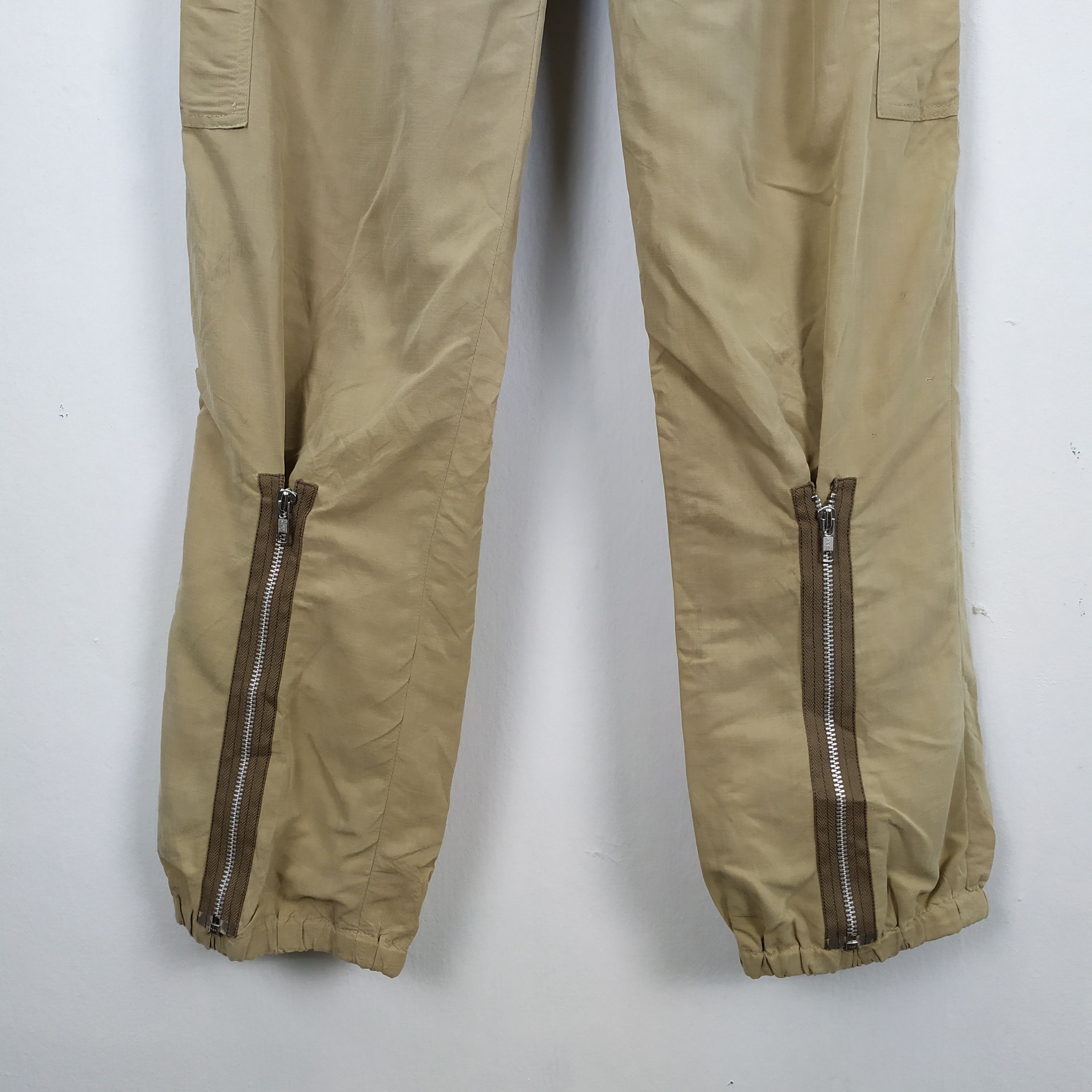 Designer × Japanese Brand VINTAGE LOVE BOAT ZIPP POCKET WOMEN CARGO PANTS Size 28" / US 6 / IT 42 - 3 Thumbnail