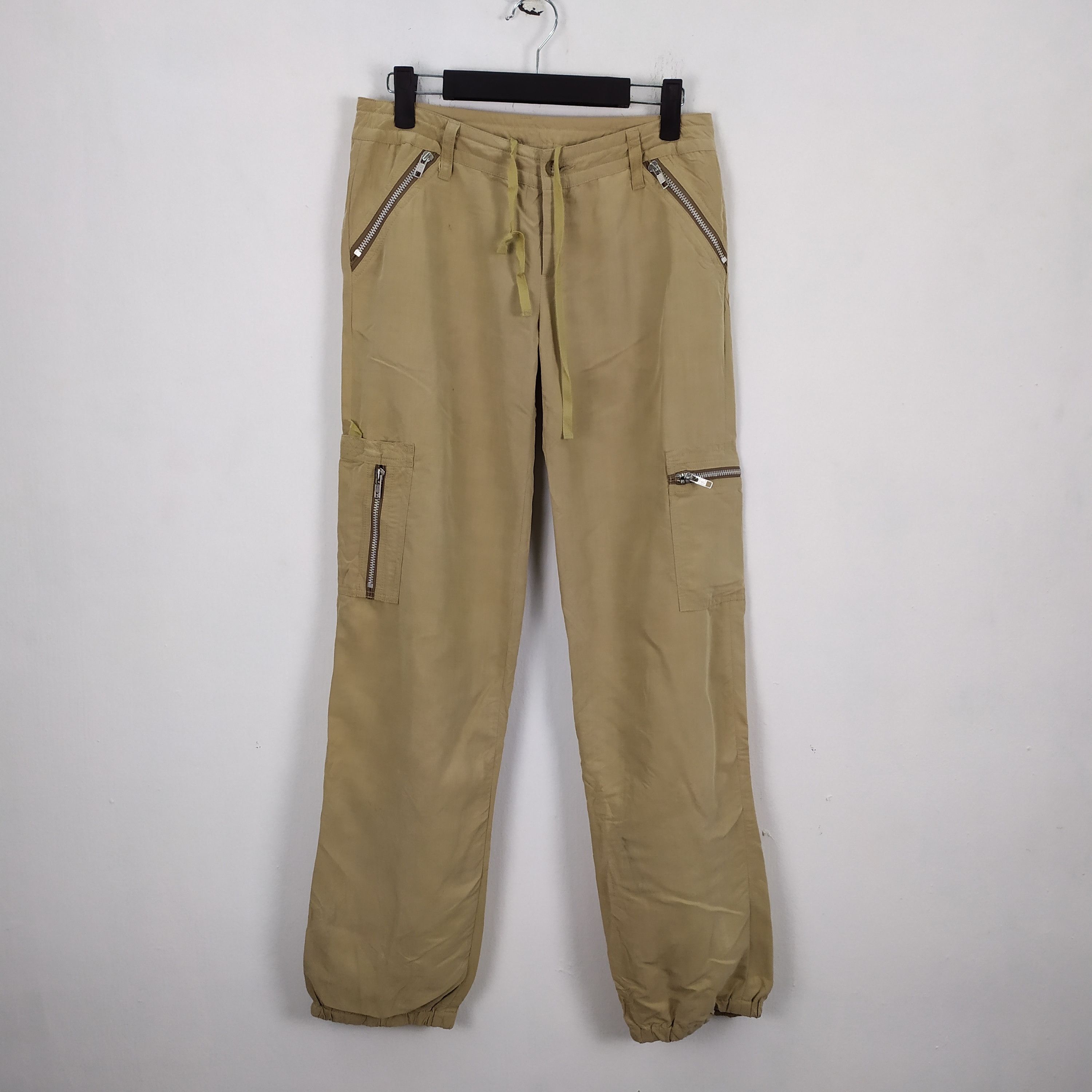 Designer × Japanese Brand VINTAGE LOVE BOAT ZIPP POCKET WOMEN CARGO PANTS Size 28" / US 6 / IT 42 - 1 Thumbnail