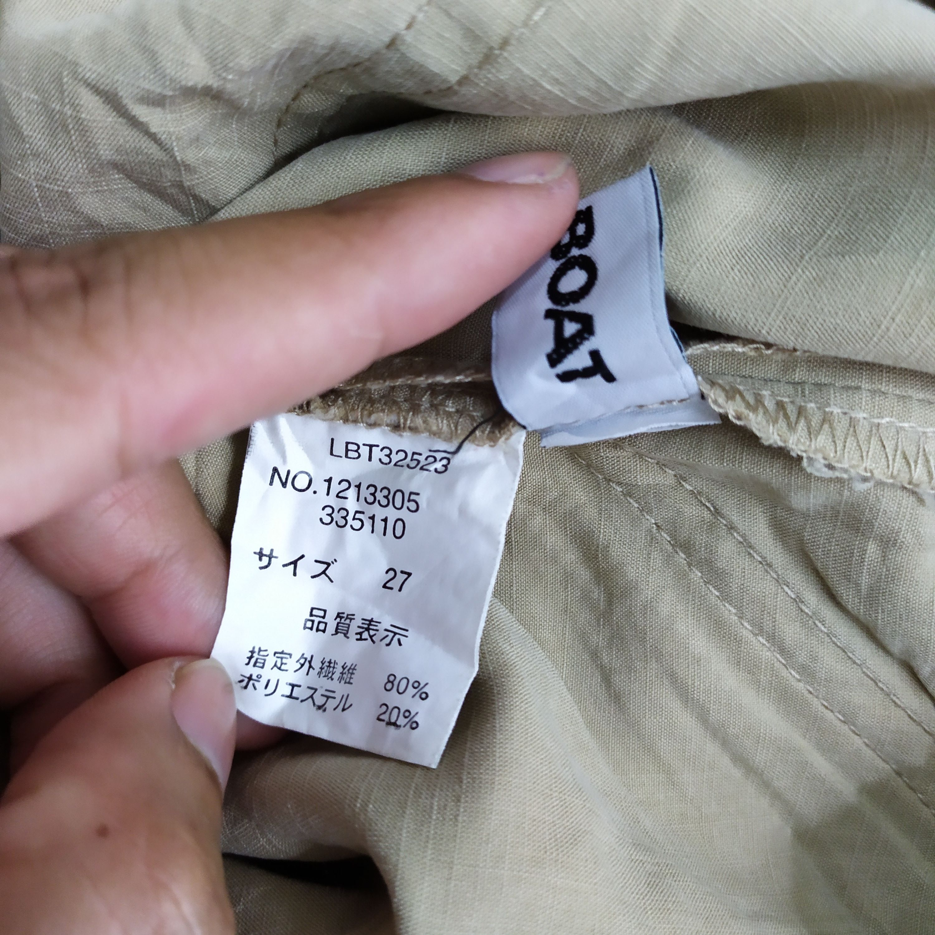 Designer × Japanese Brand VINTAGE LOVE BOAT ZIPP POCKET WOMEN CARGO PANTS Size 28" / US 6 / IT 42 - 11 Thumbnail
