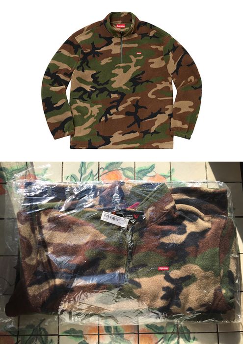 Supreme 🔥Supreme Polartec Half Zip Pullover Camo🔥 | Grailed