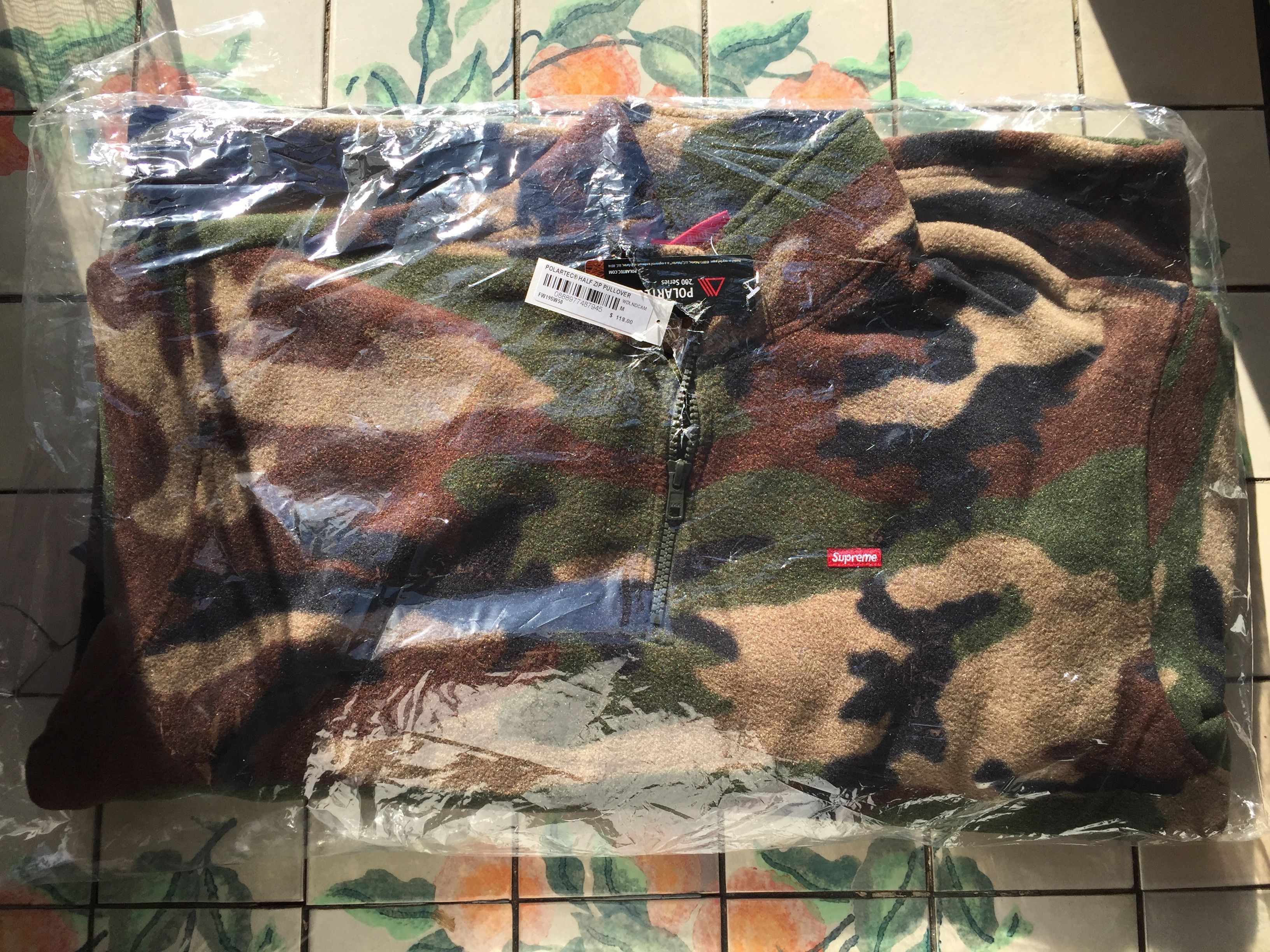 Supreme 🔥Supreme Polartec Half Zip Pullover Camo🔥 | Grailed 