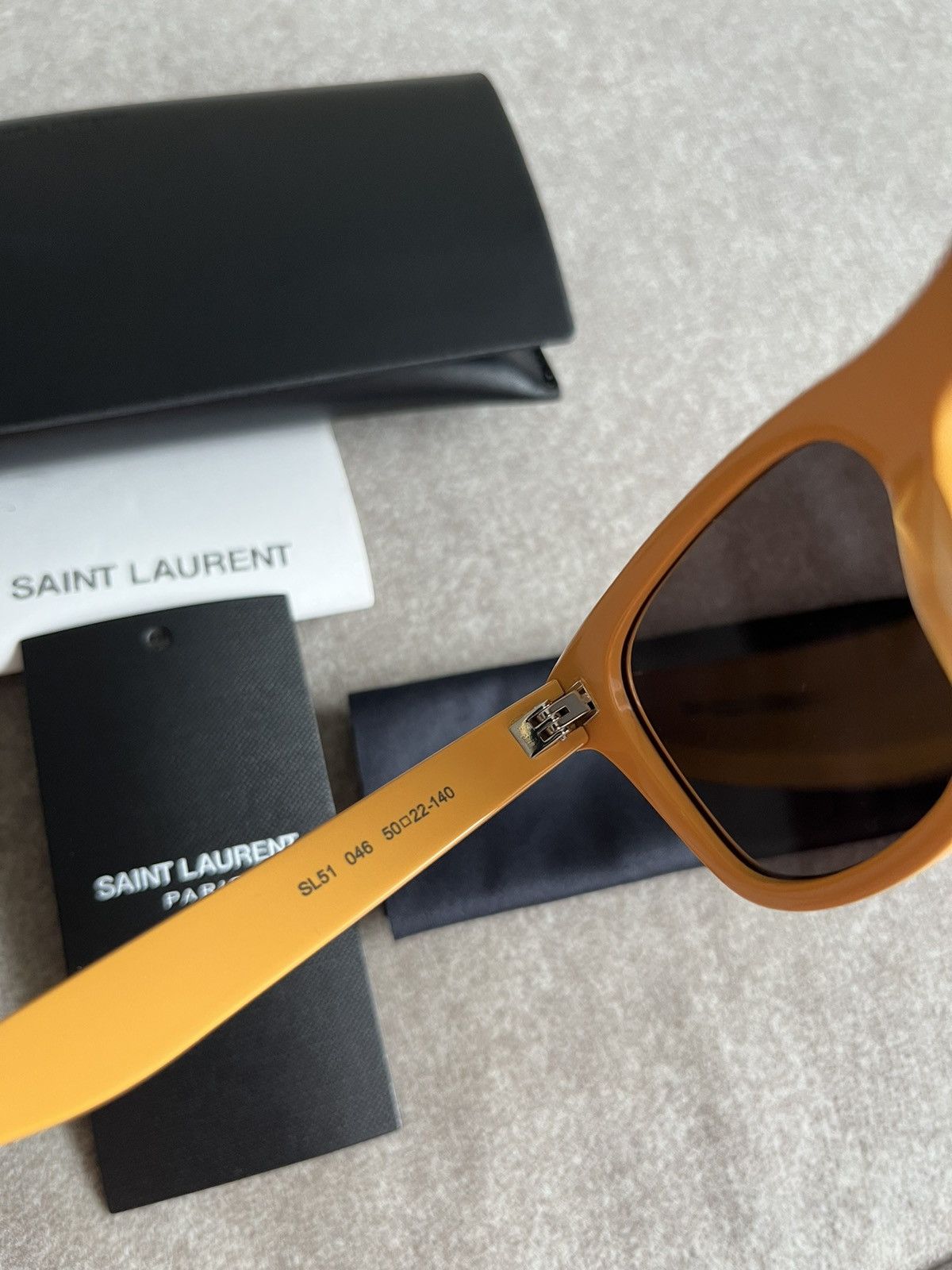 Hedi Slimane × Saint Laurent Paris × Yves Saint Laurent Runway Brand New Saint Laurent Sunglass Limited Edition Size ONE SIZE - 11 Thumbnail