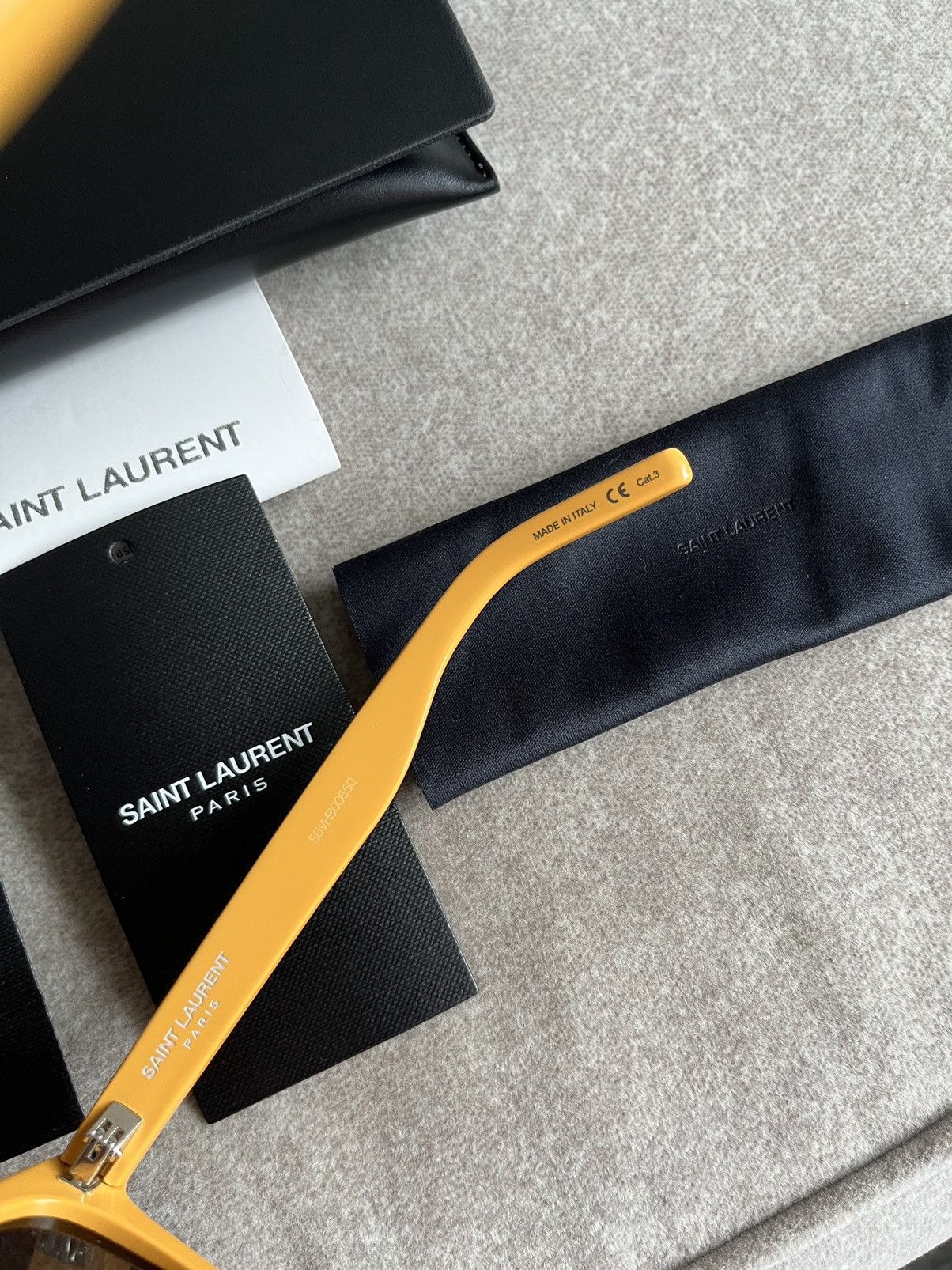 Hedi Slimane × Saint Laurent Paris × Yves Saint Laurent Runway Brand New Saint Laurent Sunglass Limited Edition Size ONE SIZE - 10 Thumbnail