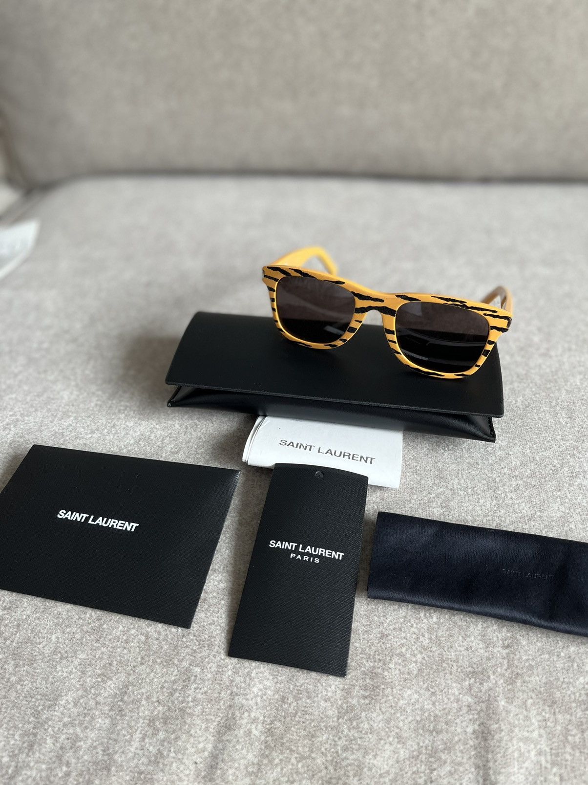Hedi Slimane × Saint Laurent Paris × Yves Saint Laurent Runway Brand New Saint Laurent Sunglass Limited Edition Size ONE SIZE - 5 Thumbnail