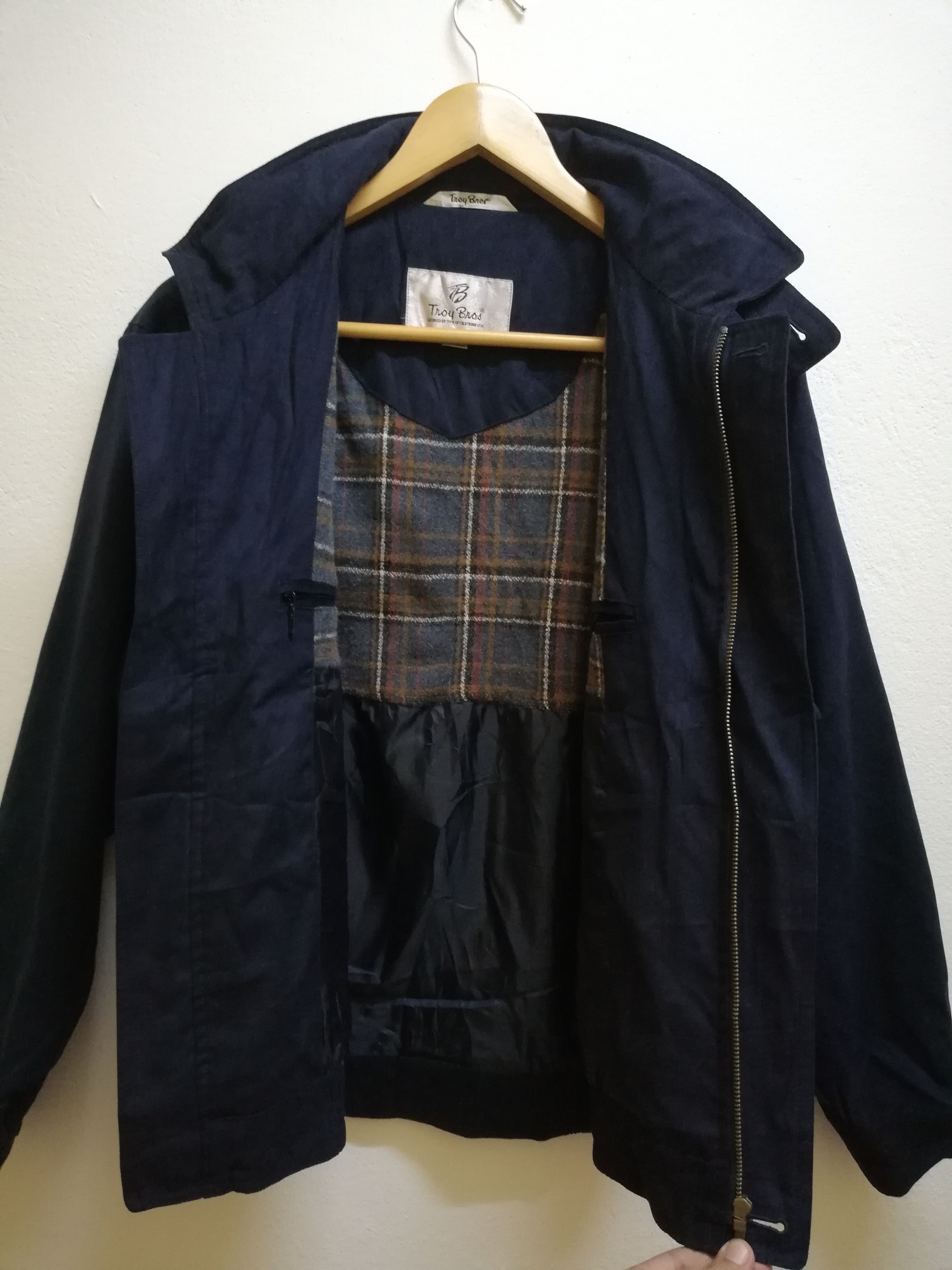 Japanese Brand Vintage Troy Bros Bombers Jacket pocket Size US L / EU 52-54 / 3 - 7 Thumbnail