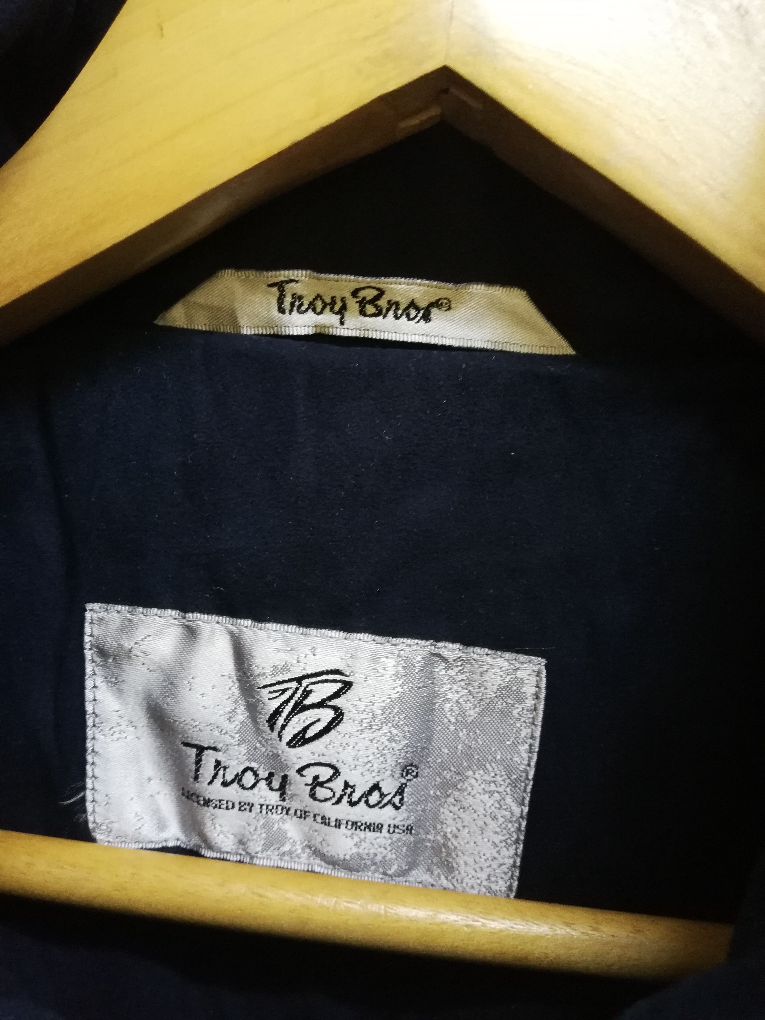 Japanese Brand Vintage Troy Bros Bombers Jacket pocket Size US L / EU 52-54 / 3 - 9 Thumbnail