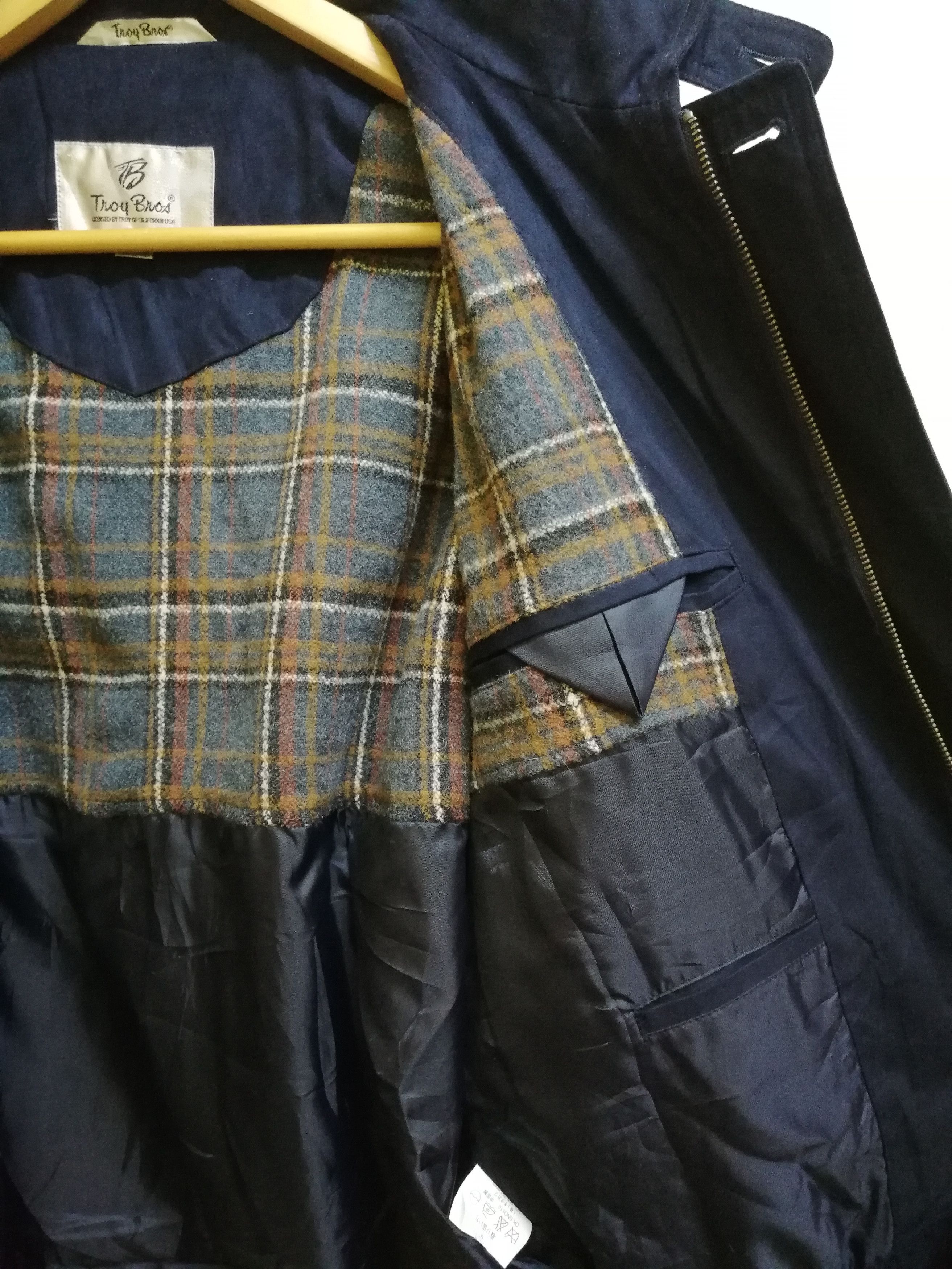 Japanese Brand Vintage Troy Bros Bombers Jacket pocket Size US L / EU 52-54 / 3 - 8 Thumbnail