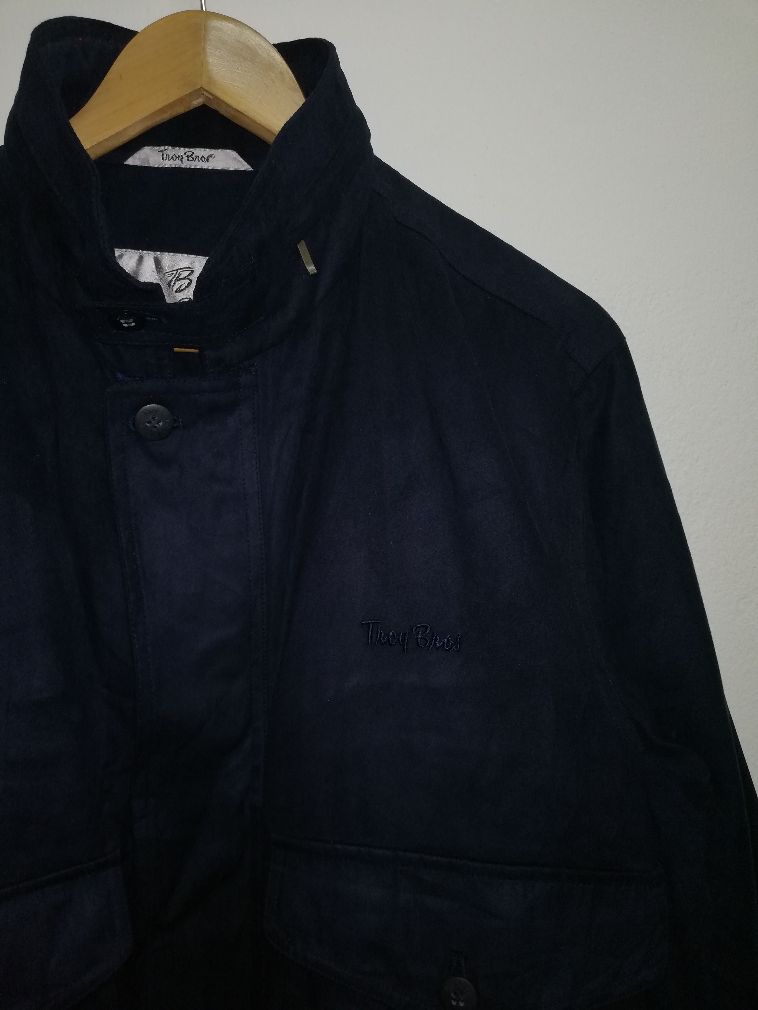 Japanese Brand Vintage Troy Bros Bombers Jacket pocket Size US L / EU 52-54 / 3 - 2 Thumbnail
