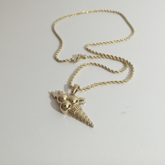 Gucci mane ice hot sale cream cone chain