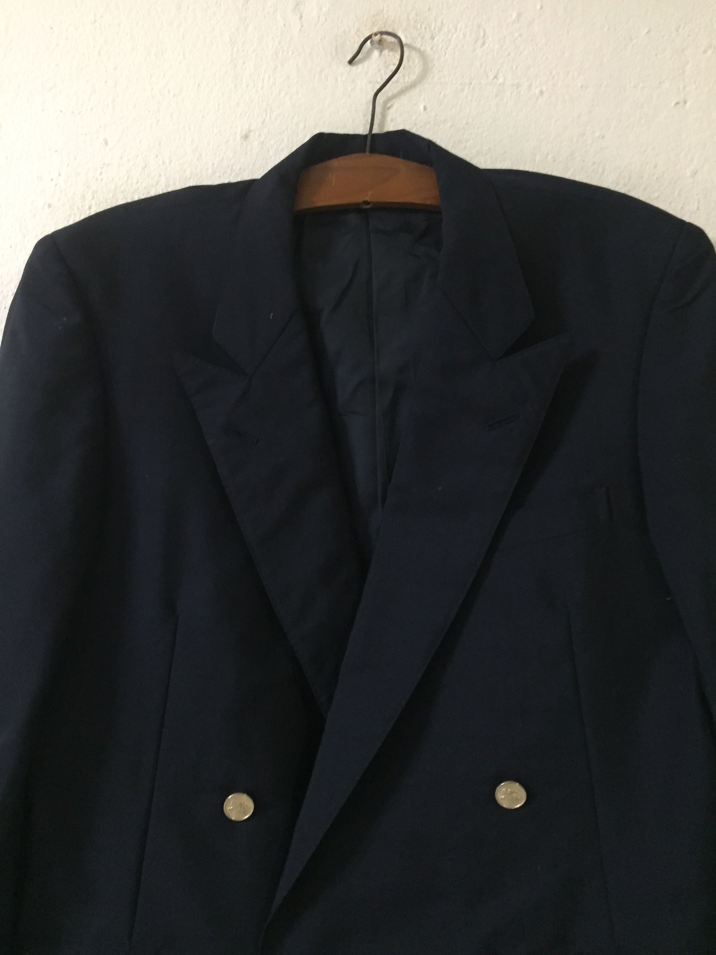 Burberry Vintage Burberrys' Wool & Mohair Blazer Size US L / EU 52-54 / 3 - 4 Thumbnail
