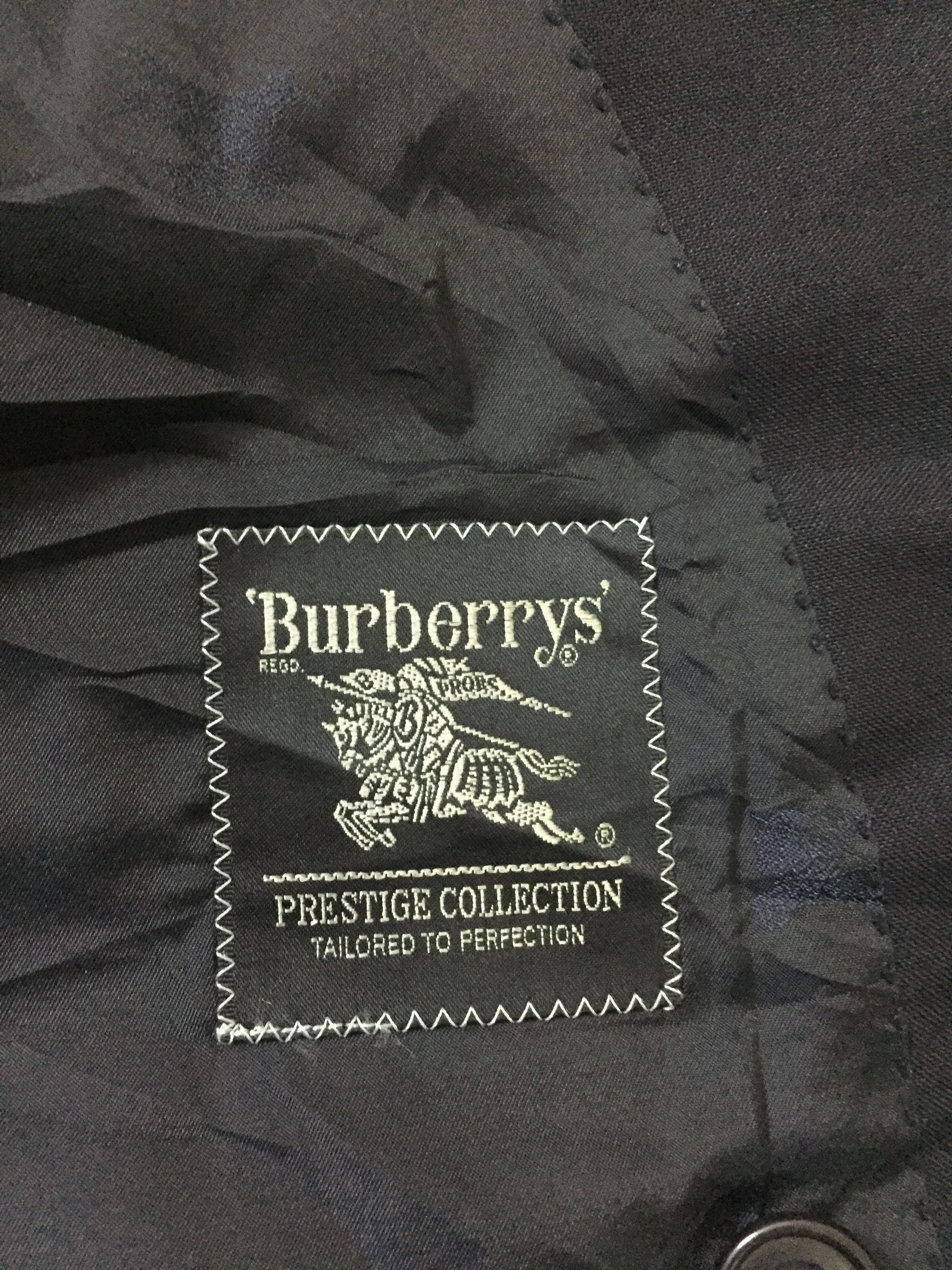 Burberry Vintage Burberrys' Wool & Mohair Blazer Size US L / EU 52-54 / 3 - 8 Thumbnail