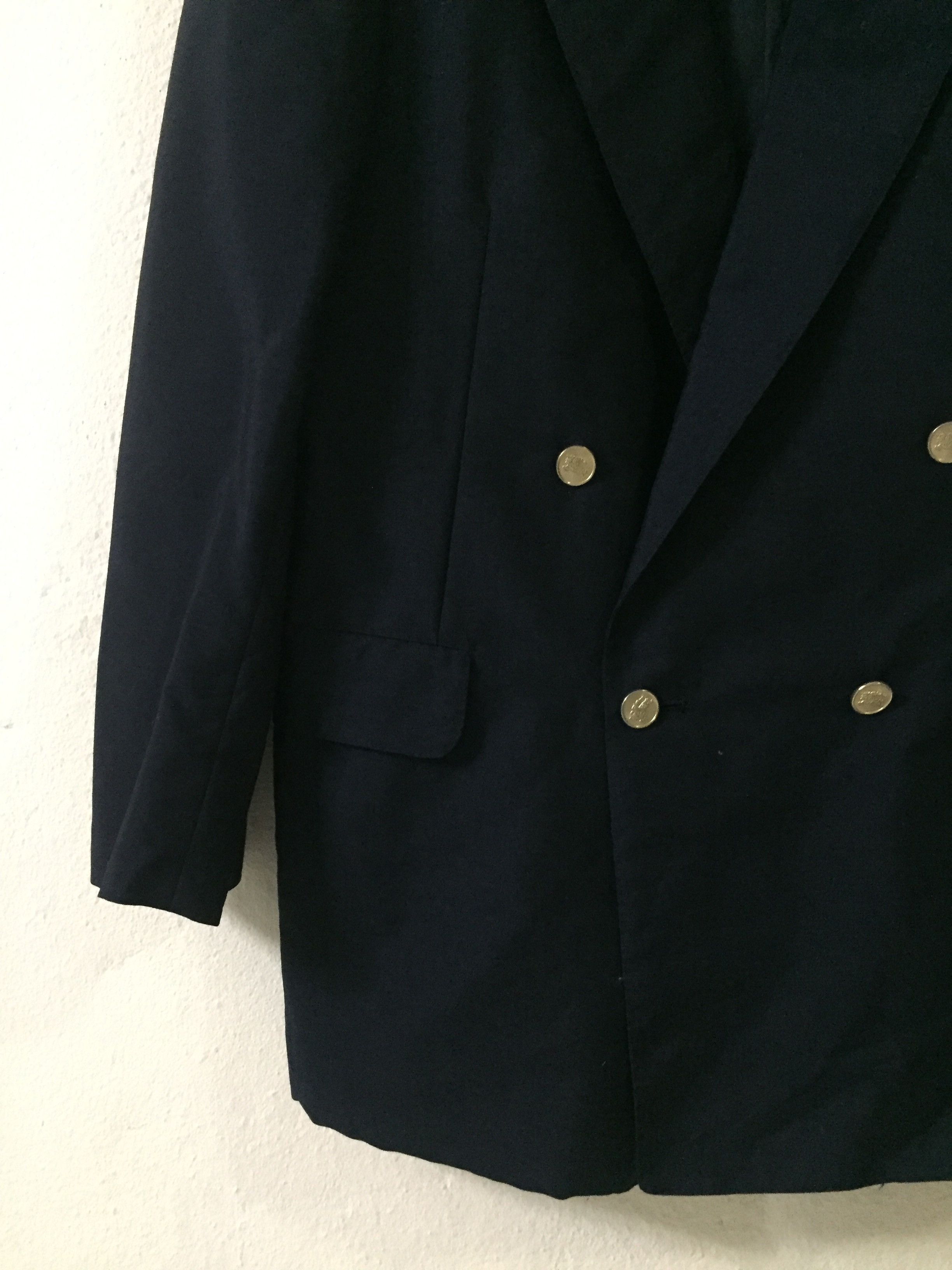 Burberry Vintage Burberrys' Wool & Mohair Blazer Size US L / EU 52-54 / 3 - 3 Thumbnail