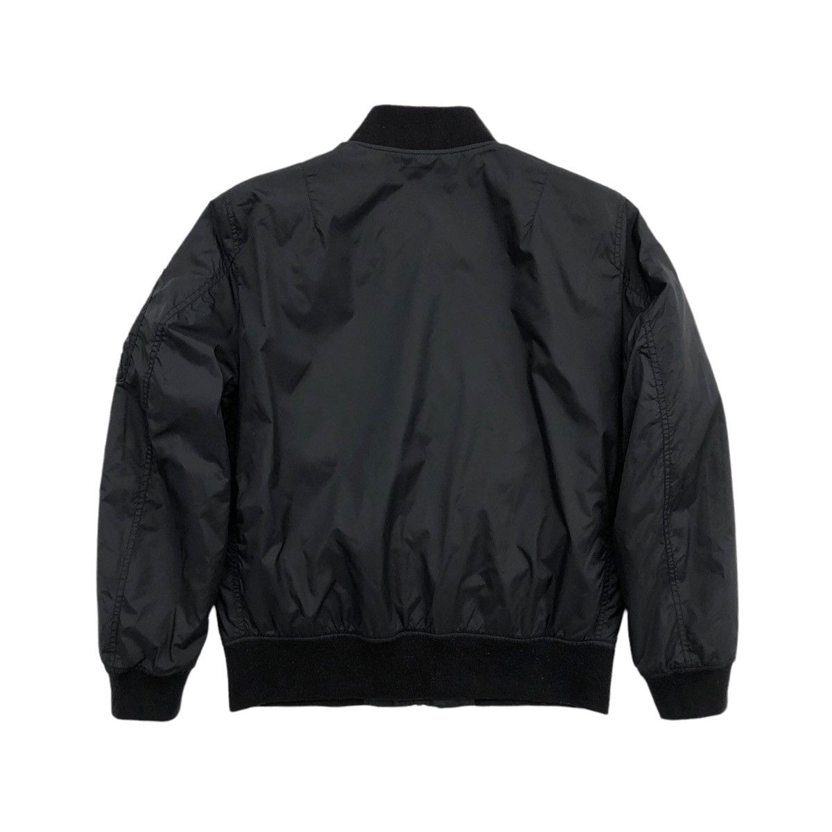Japanese Brand Uniqlo Black Bomber Jacket Size US M / EU 48-50 / 2 - 9 Thumbnail