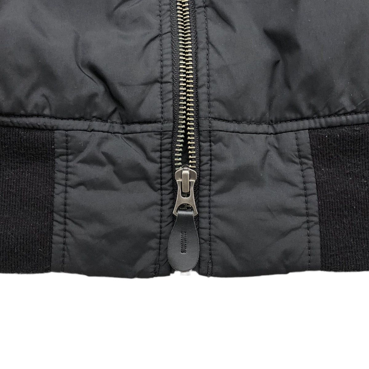 Japanese Brand Uniqlo Black Bomber Jacket Size US M / EU 48-50 / 2 - 13 Thumbnail