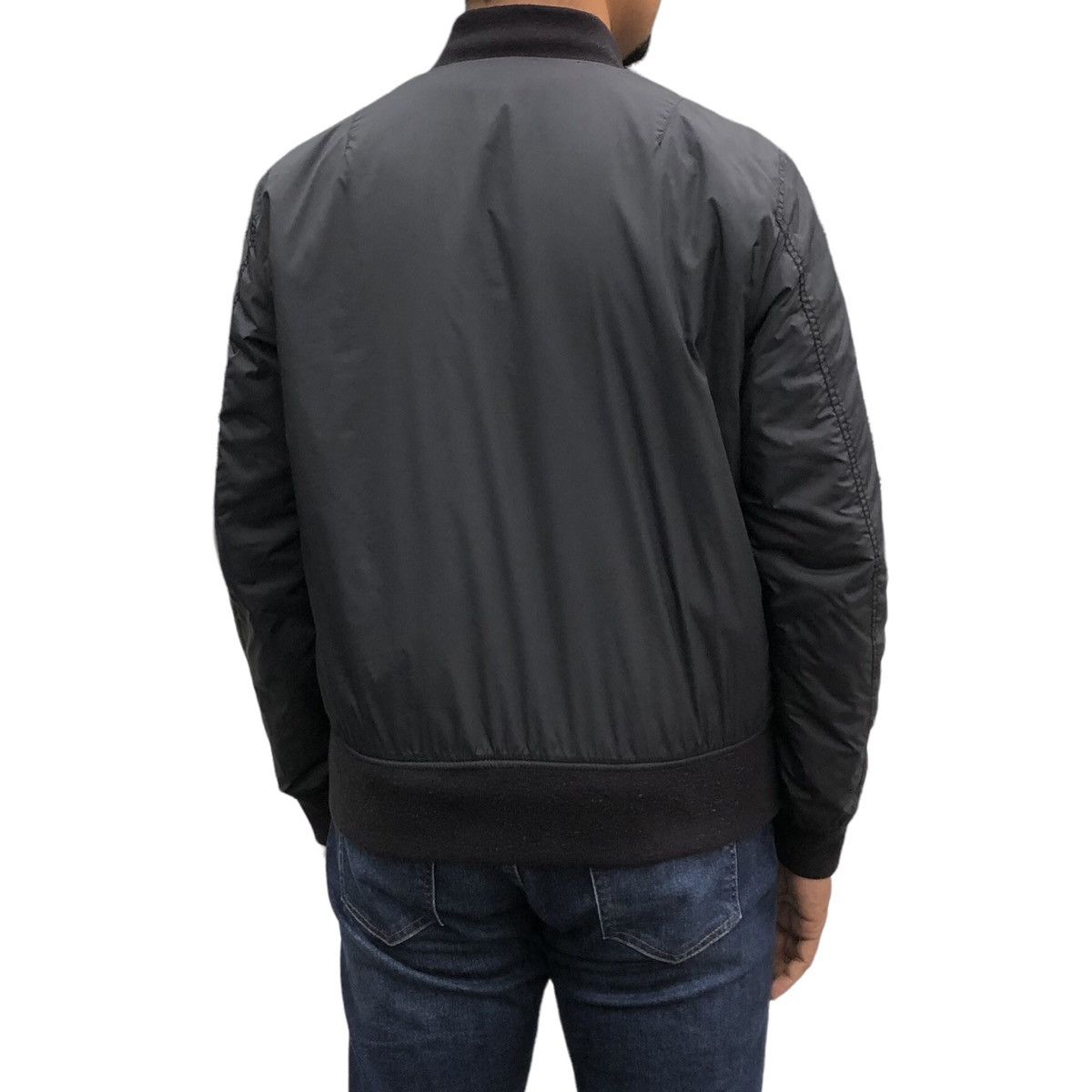 Japanese Brand Uniqlo Black Bomber Jacket Size US M / EU 48-50 / 2 - 3 Thumbnail