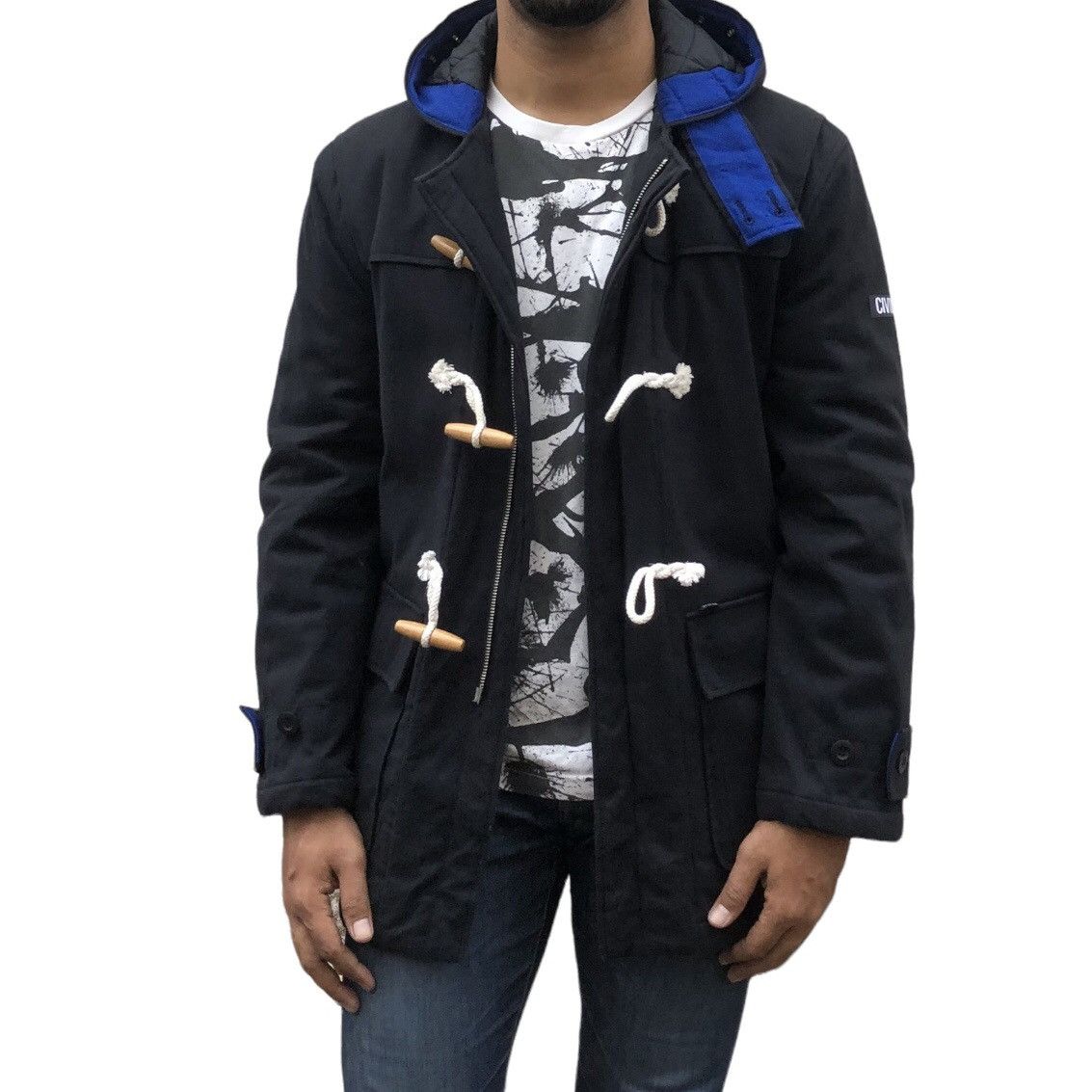 Xlarge X-LARGE CIVILIAN Duffle Toggle Lined Quilted Hooded Jacket Size US M / EU 48-50 / 2 - 2 Thumbnail