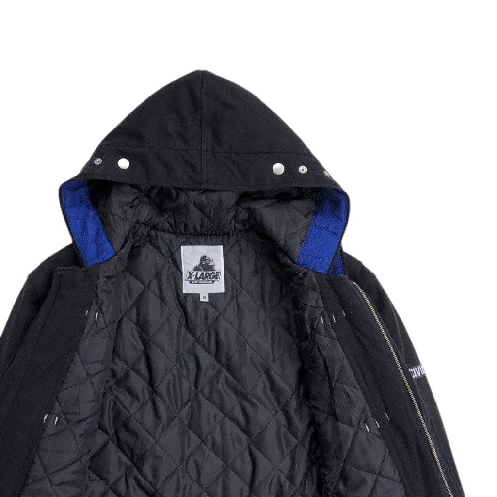 Xlarge X-LARGE CIVILIAN Duffle Toggle Lined Quilted Hooded Jacket Size US M / EU 48-50 / 2 - 10 Thumbnail