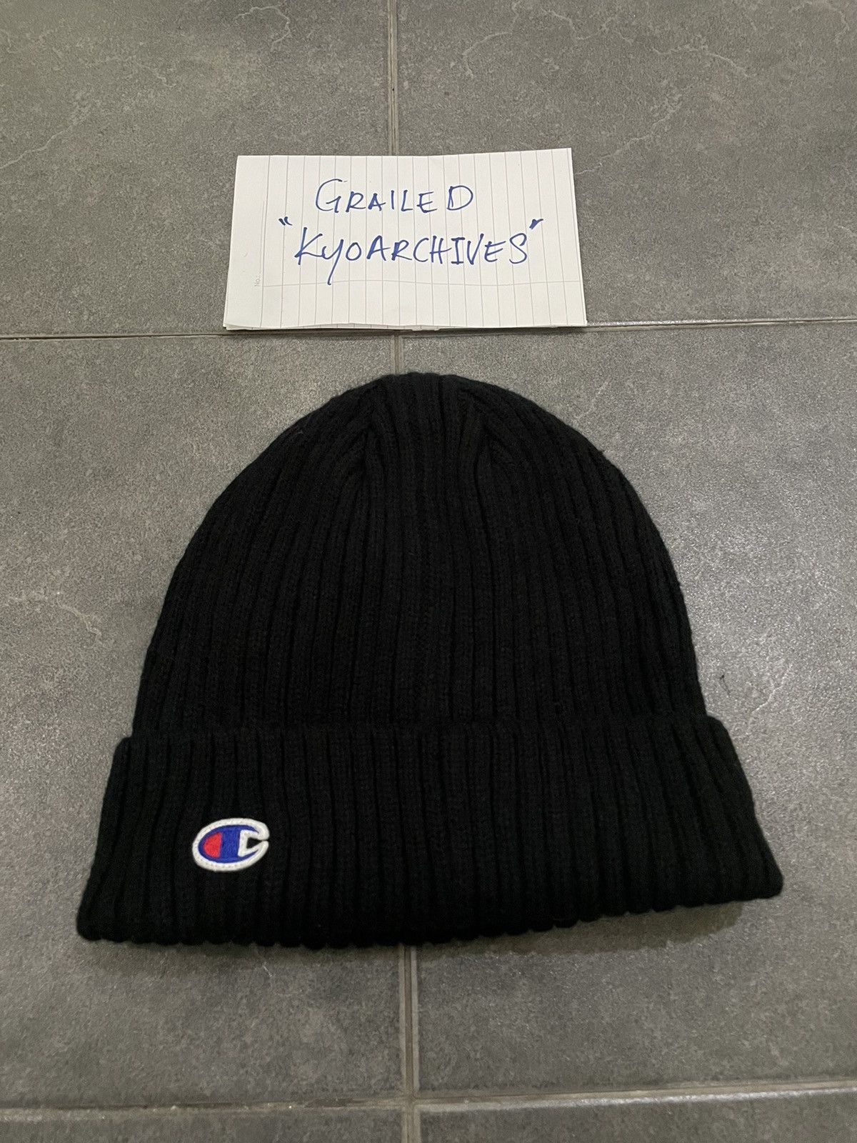 Champion CHAMPION SMALL LOGO BEANIE Size ONE SIZE - 2 Thumbnail
