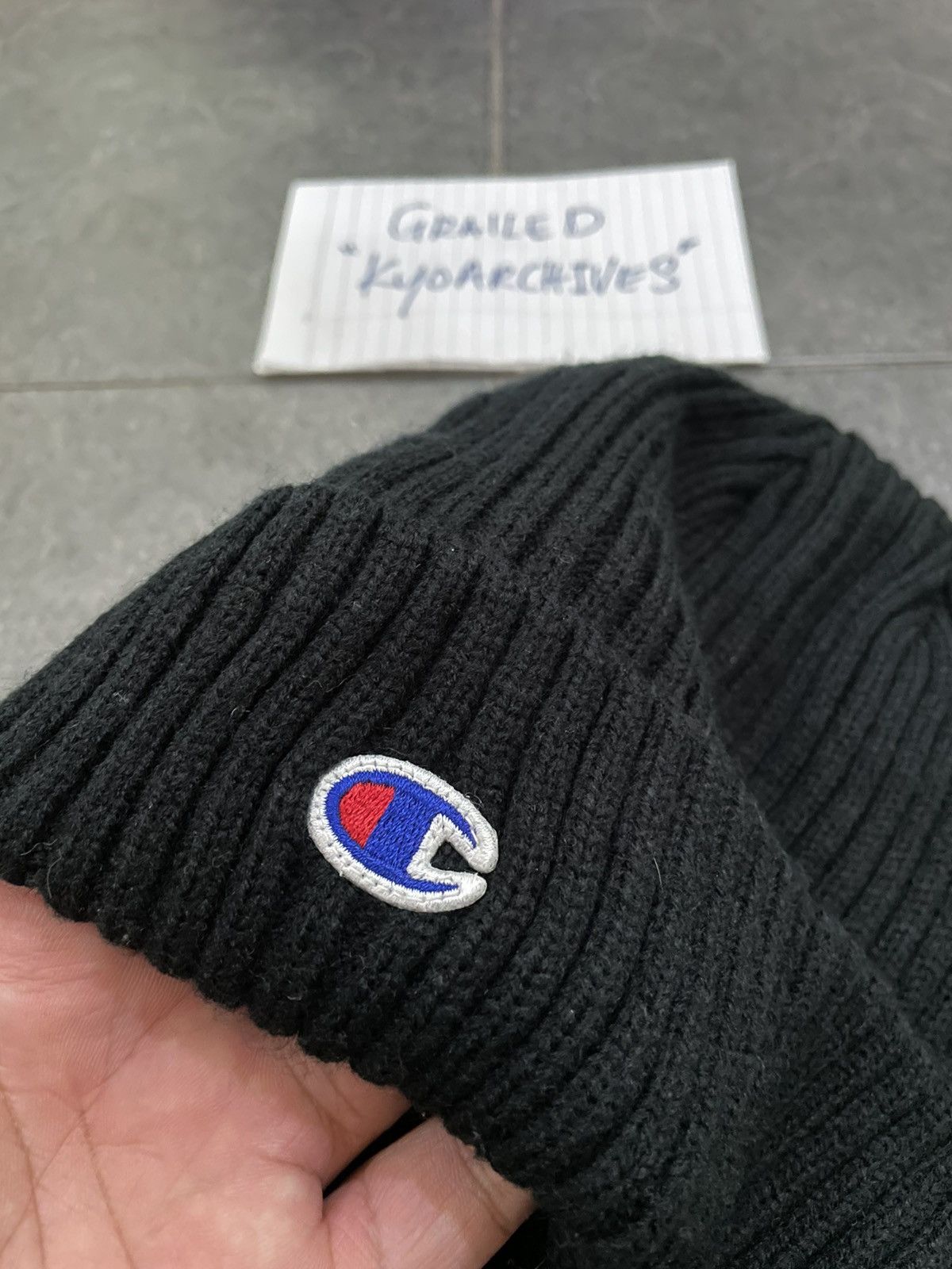 Champion CHAMPION SMALL LOGO BEANIE Size ONE SIZE - 4 Thumbnail
