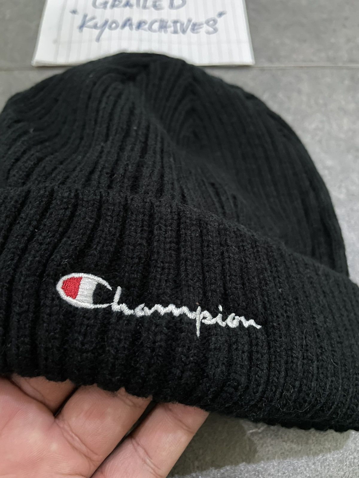 Champion CHAMPION SMALL LOGO BEANIE Size ONE SIZE - 3 Thumbnail