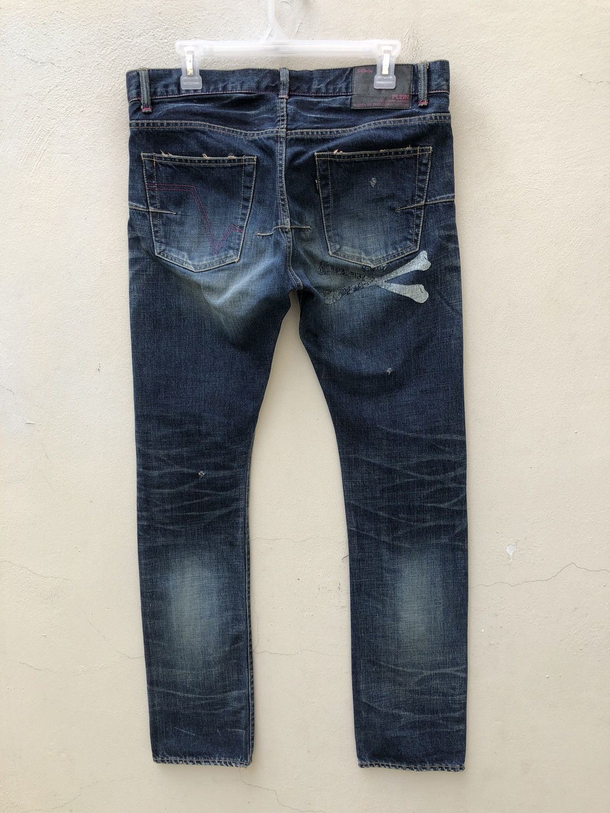 Roen Roen X Plein Made in Japan Distressed Denim Jeans Size US 32 / EU 48 - 15 Thumbnail