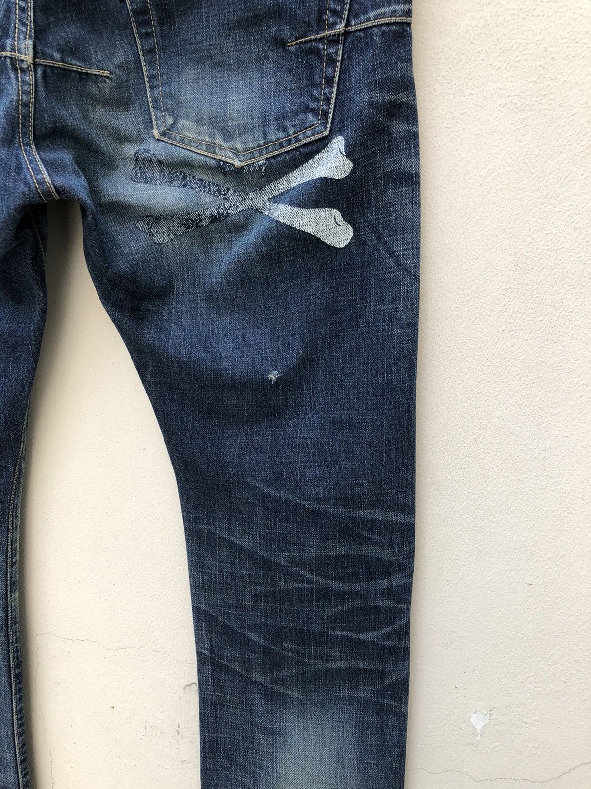 Roen Roen X Plein Made in Japan Distressed Denim Jeans Size US 32 / EU 48 - 21 Thumbnail